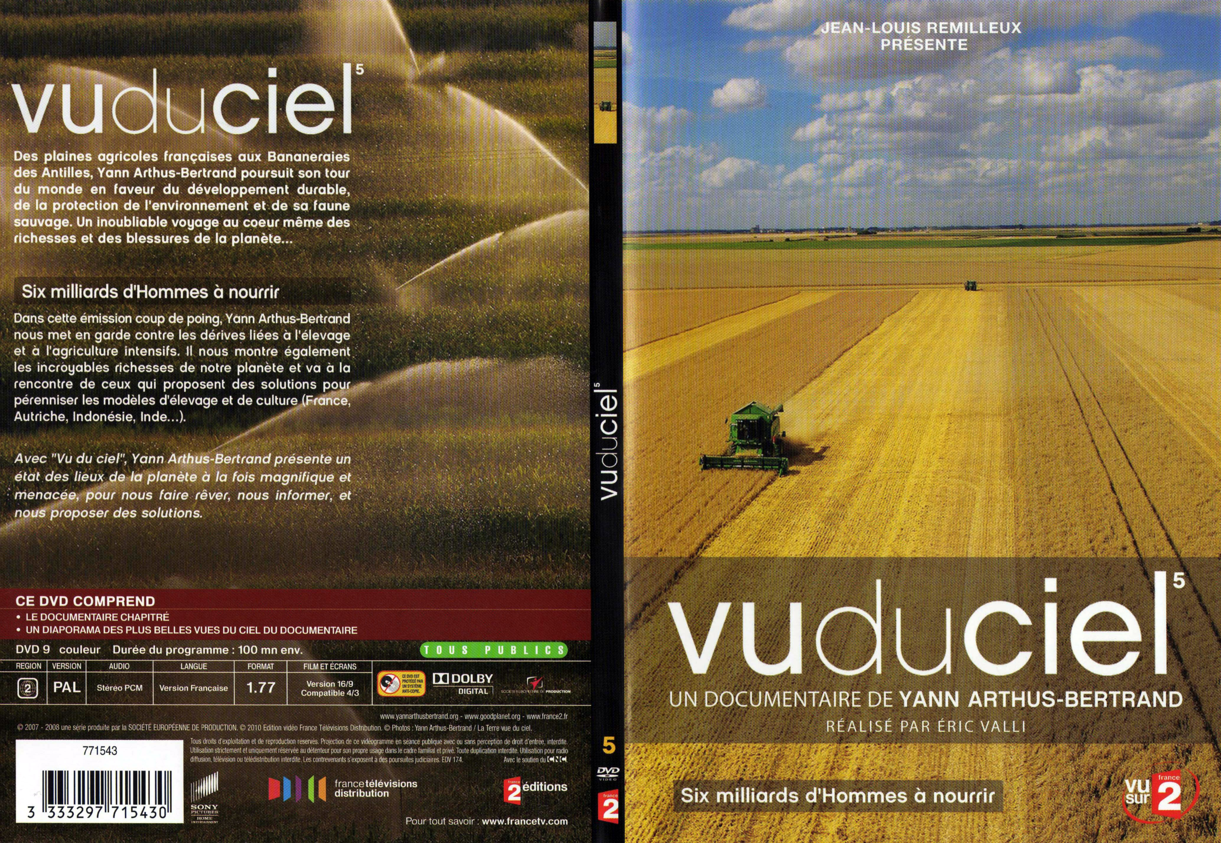 Jaquette DVD Vu du ciel vol 05