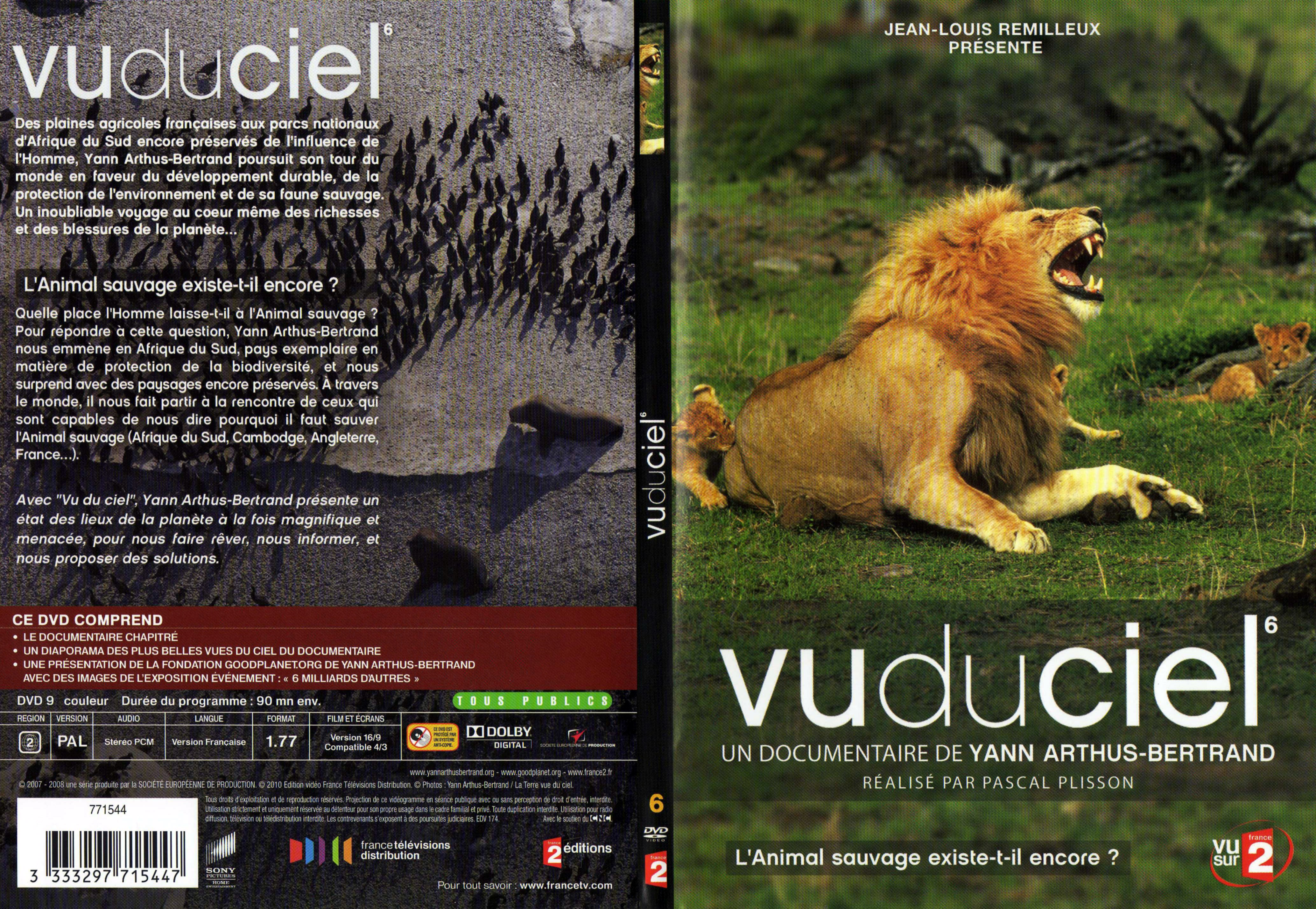 Jaquette DVD Vu du ciel vol 06