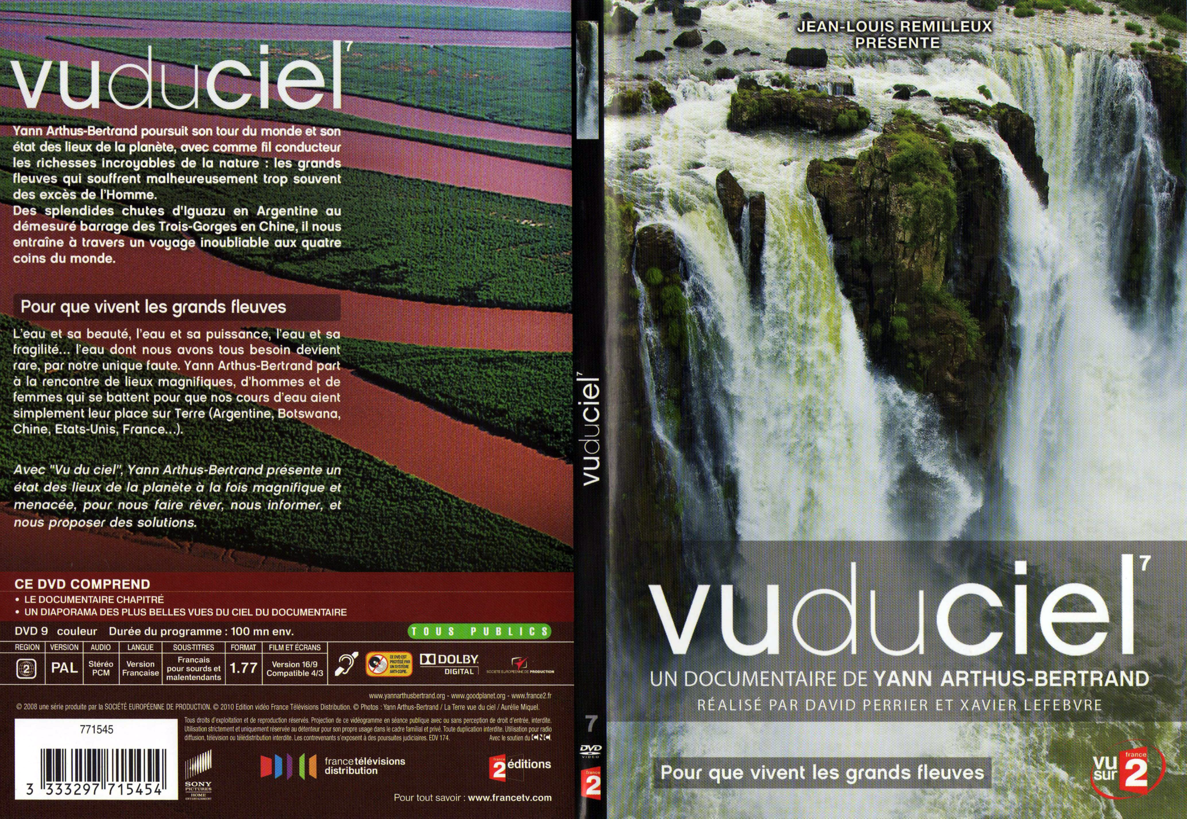 Jaquette DVD Vu du ciel vol 07