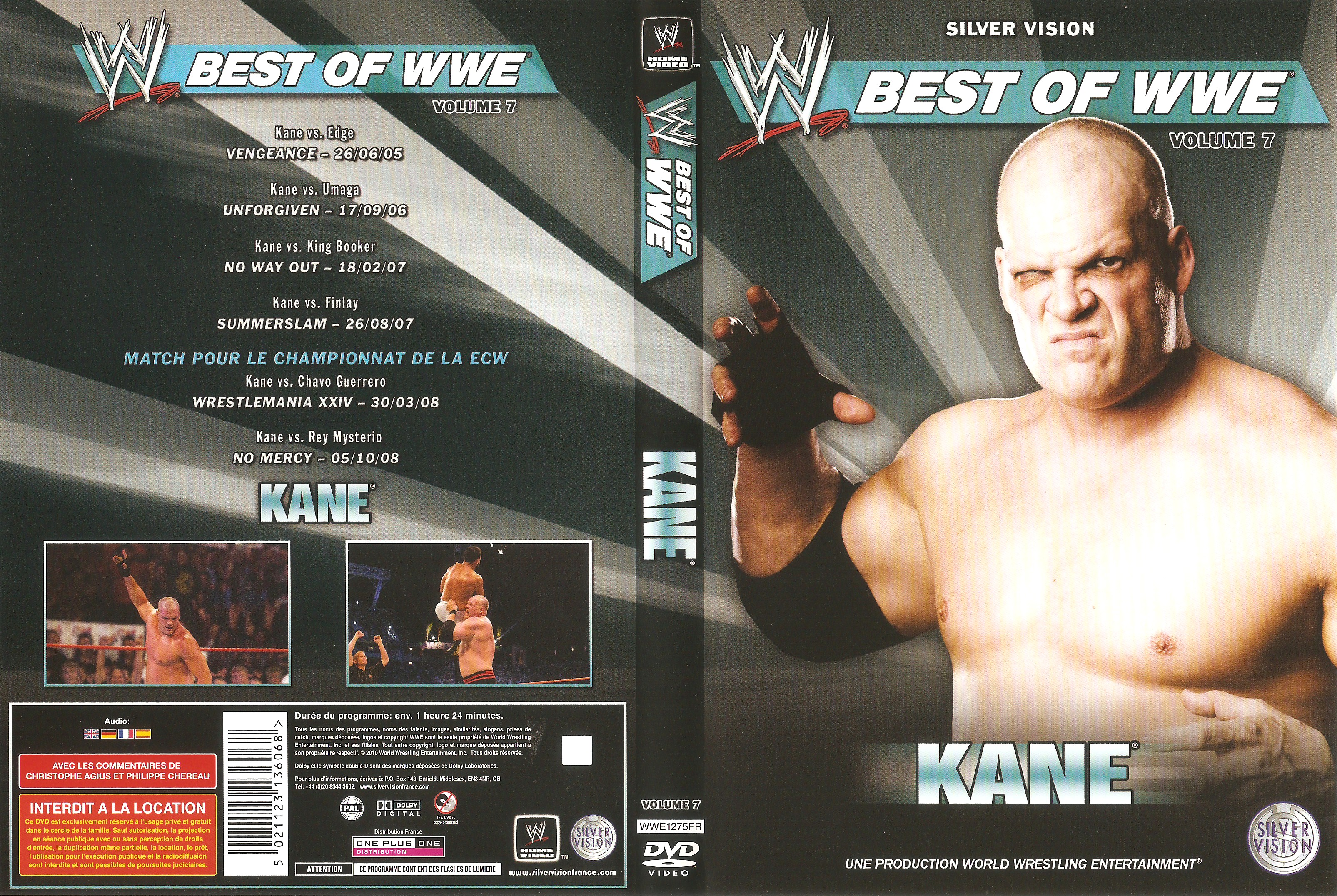 Jaquette DVD WWE Best of Kane