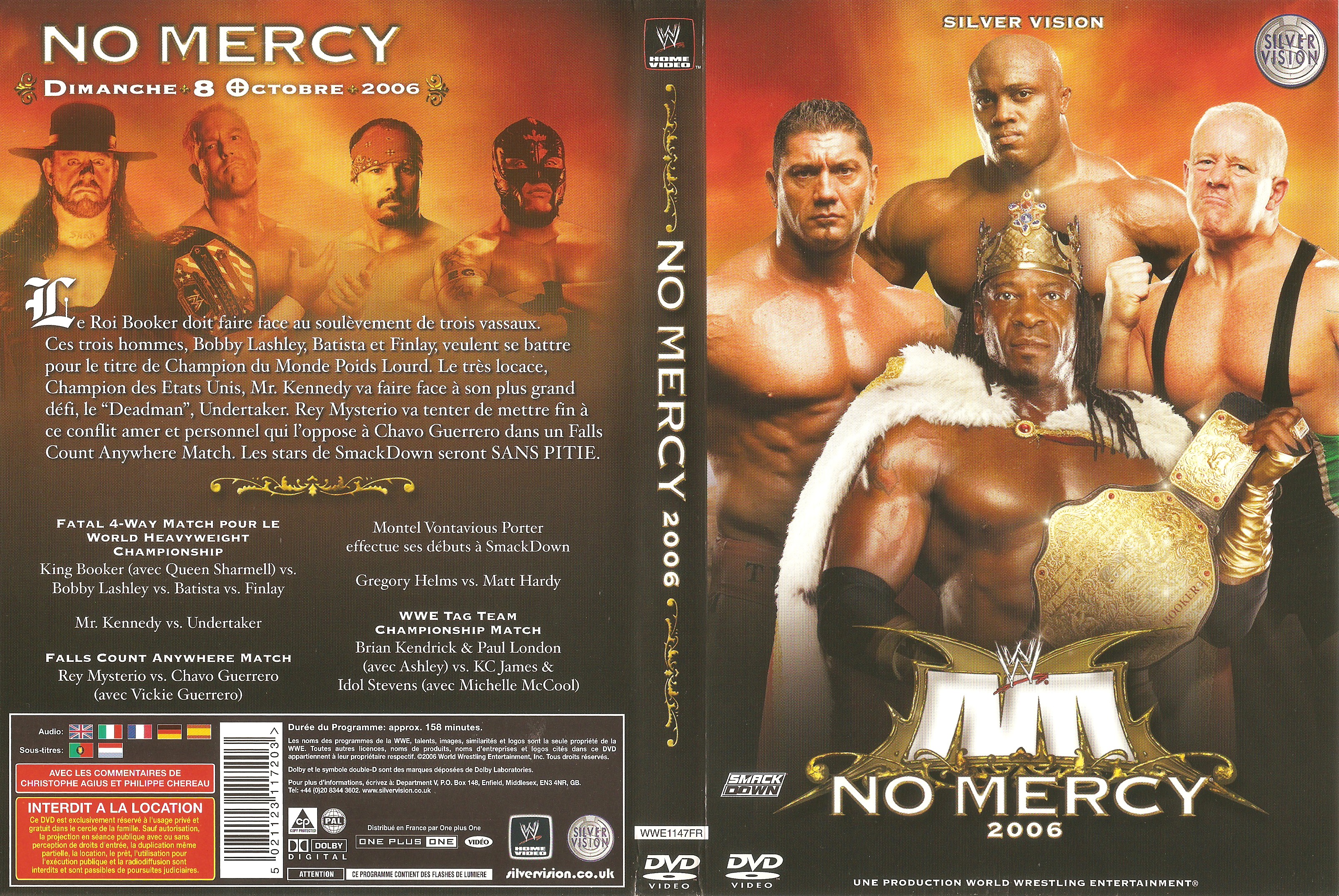 Jaquette DVD WWE No Mercy 2006