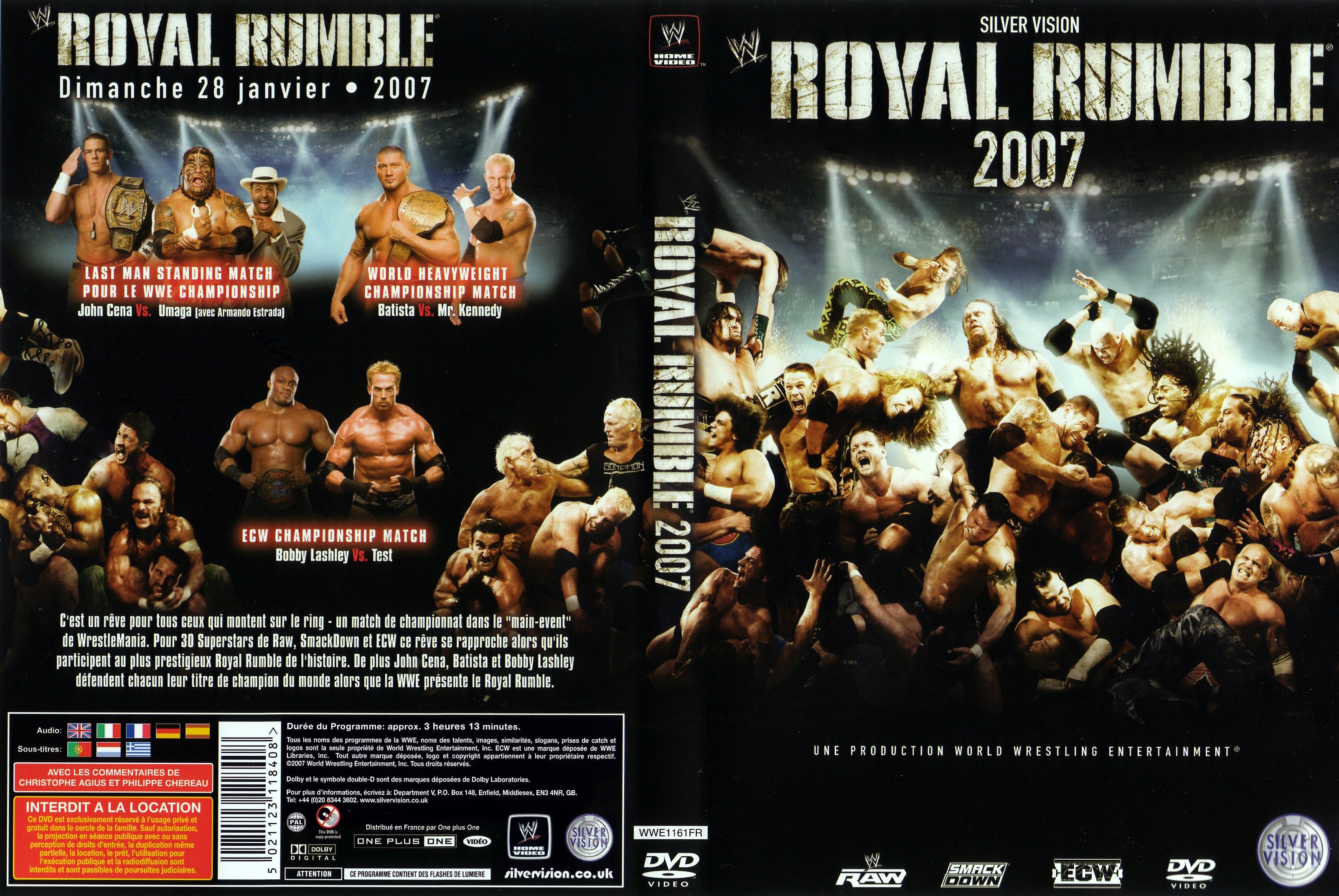 Jaquette DVD WWE Royal Rumble 2007