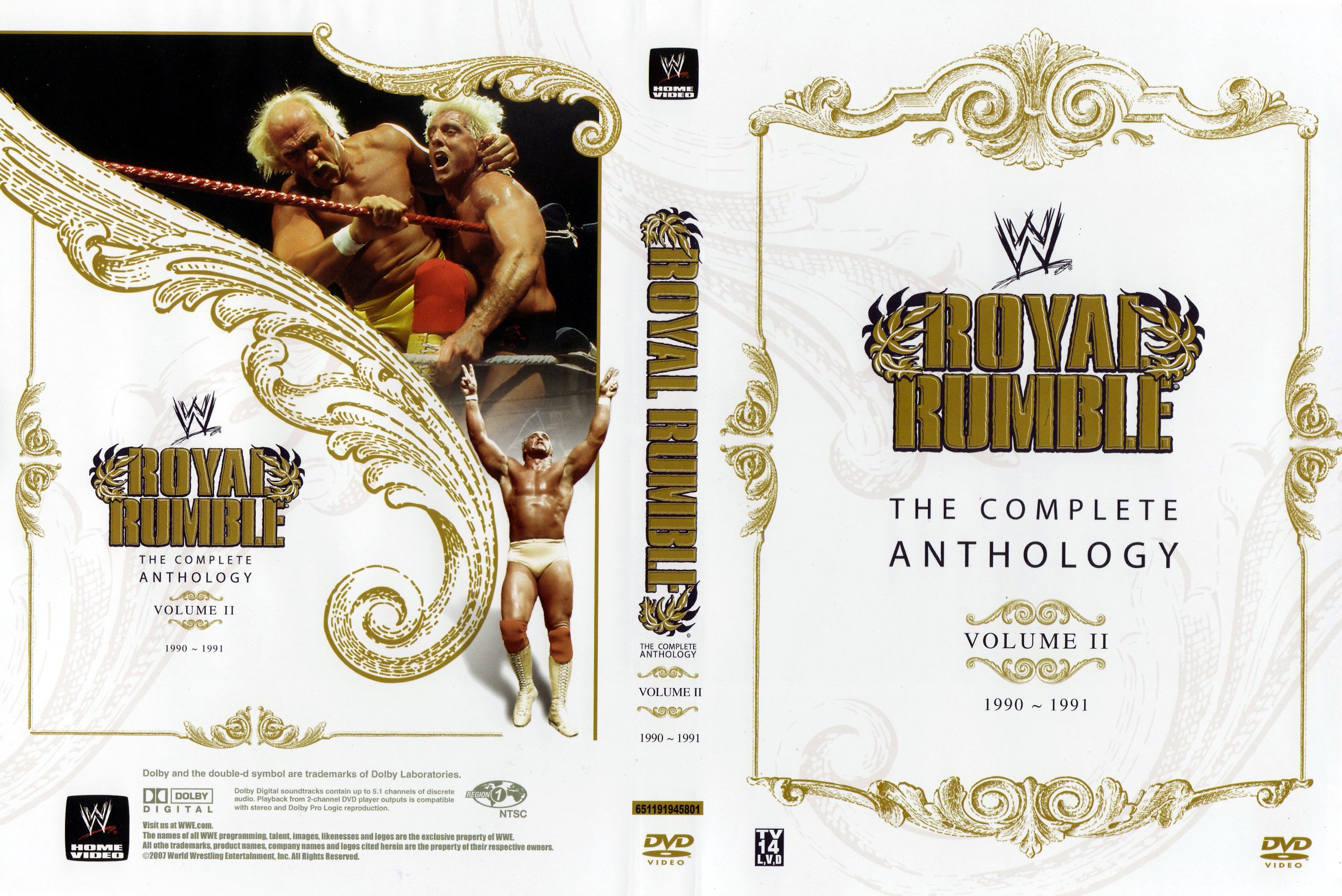Jaquette DVD WWE Royal Rumble the complete antology vol 02