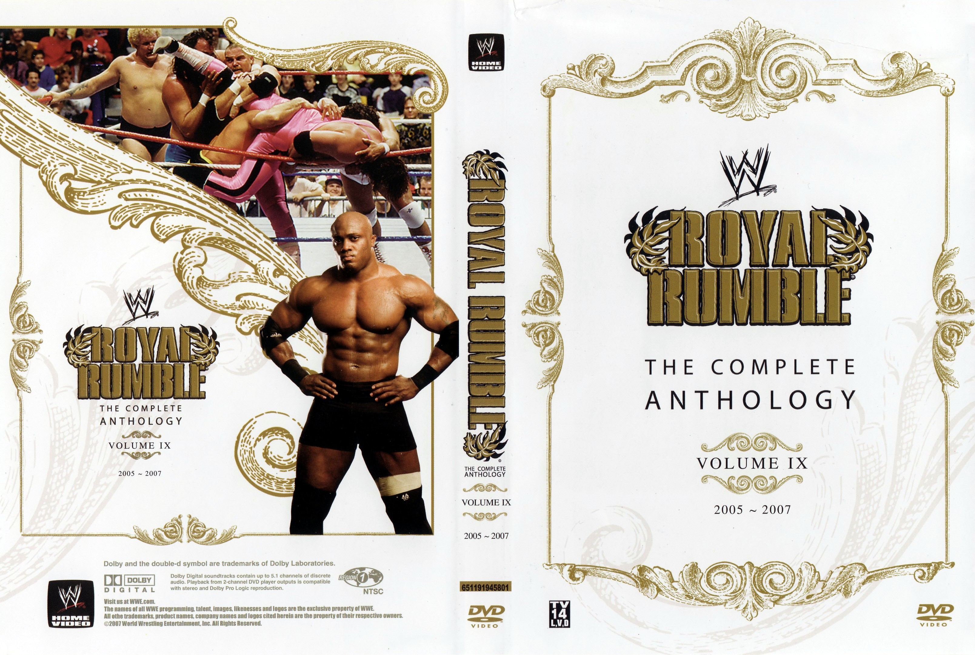 Jaquette DVD WWE Royal Rumble the complete antology vol 09