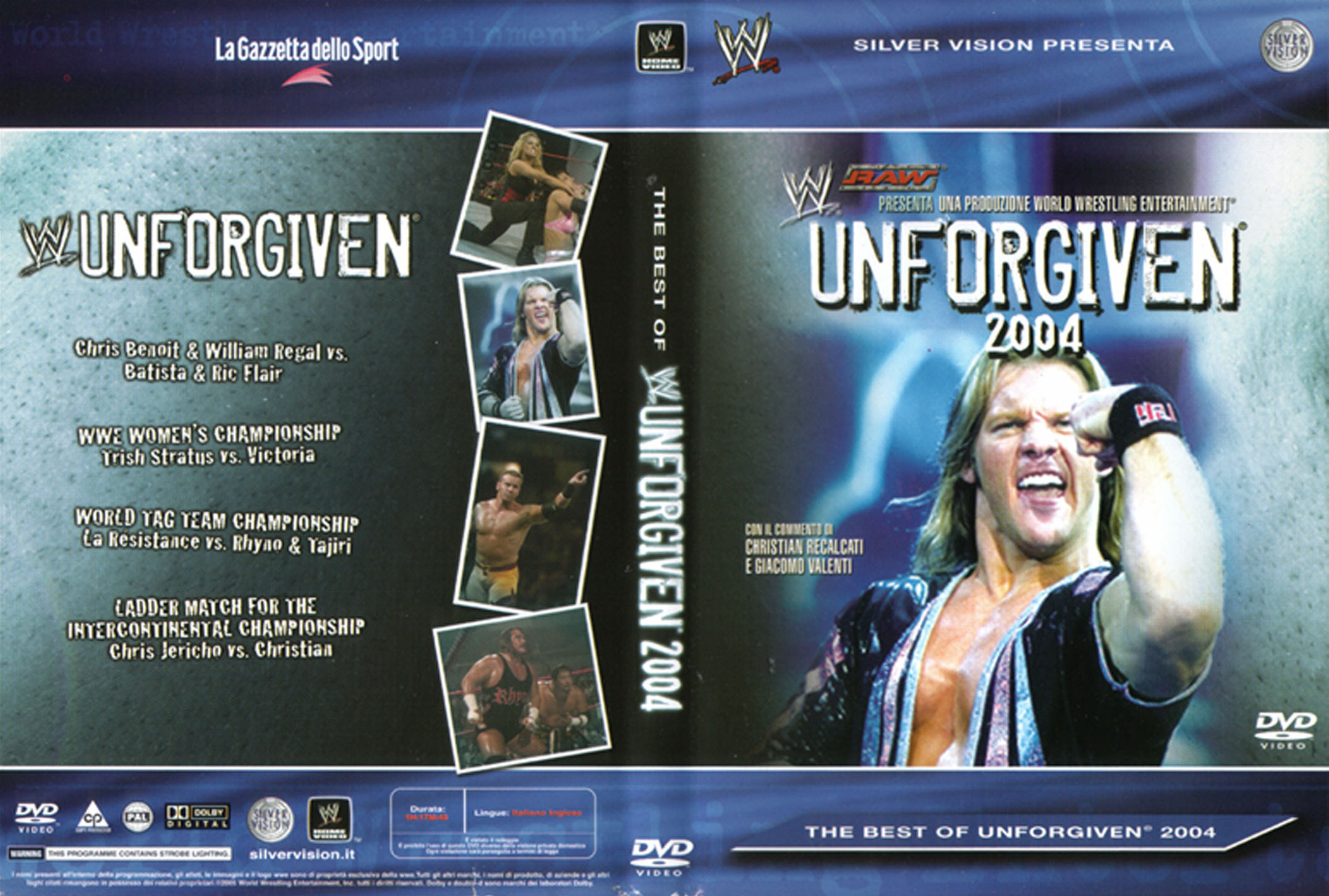 Jaquette DVD WWE unforgiven 2004