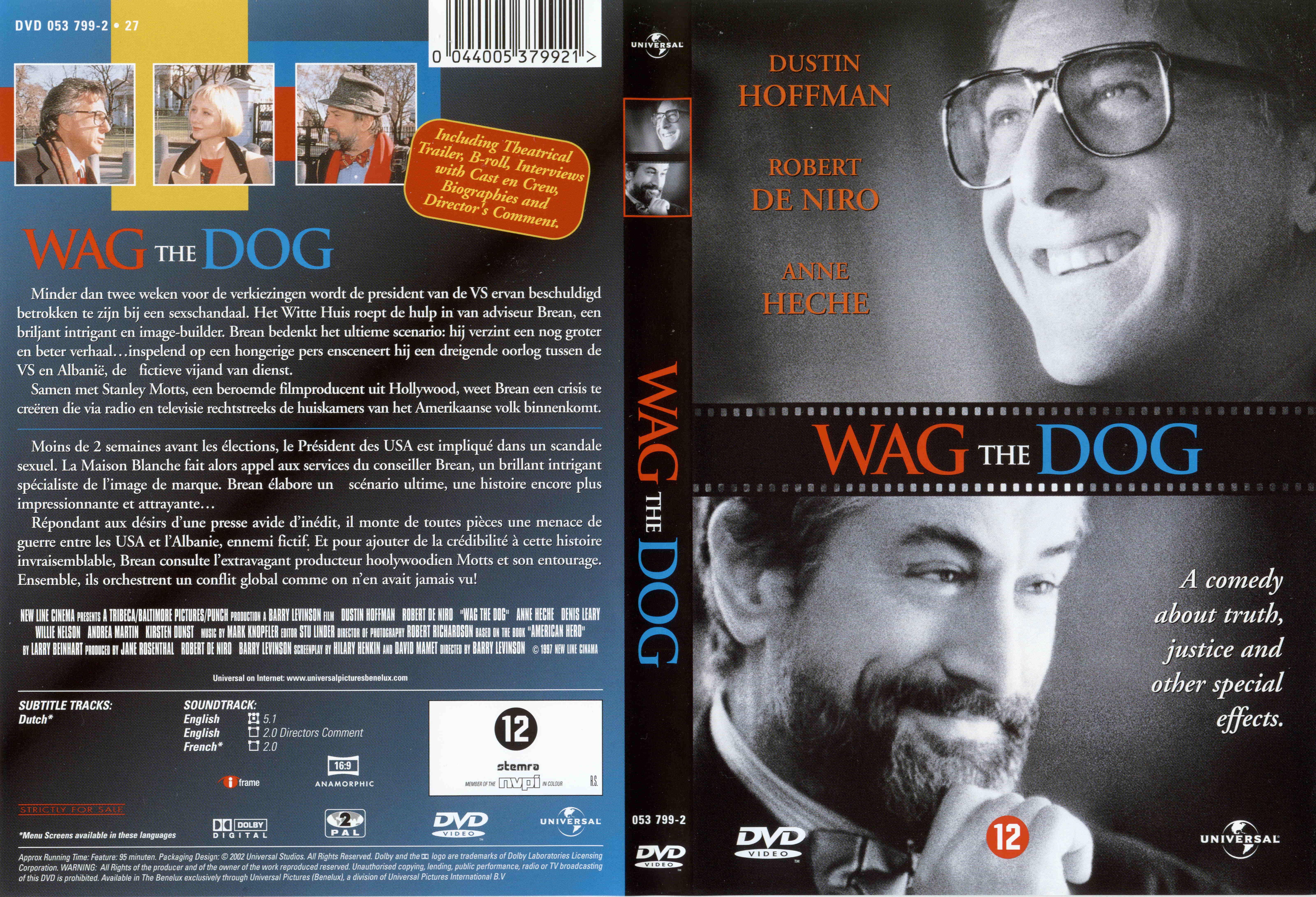Jaquette DVD Wag the dog v2