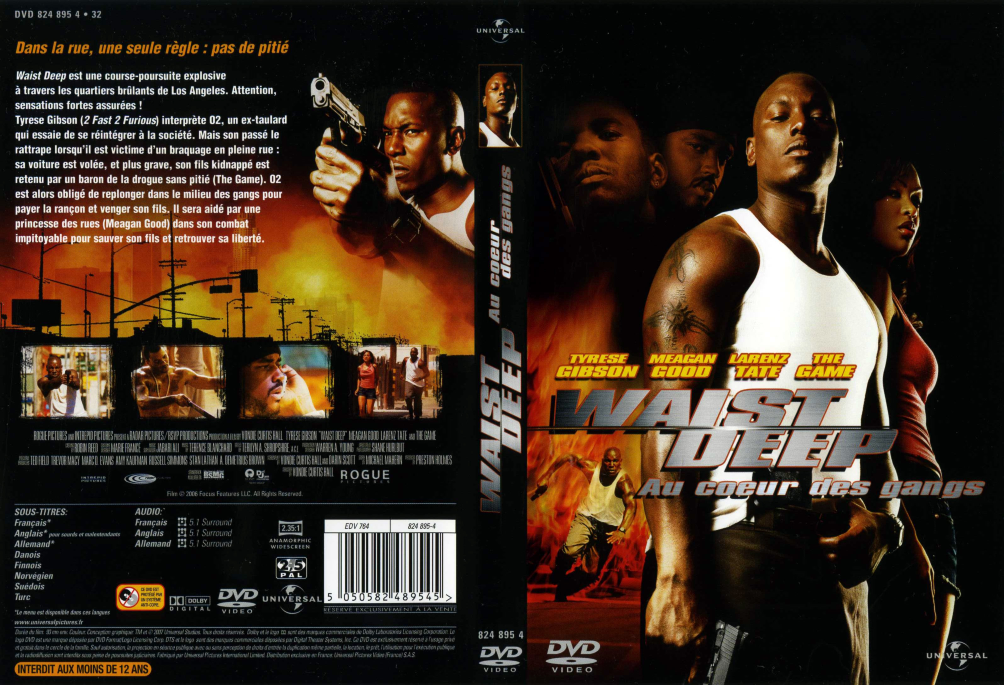 Jaquette DVD Waist deep v2