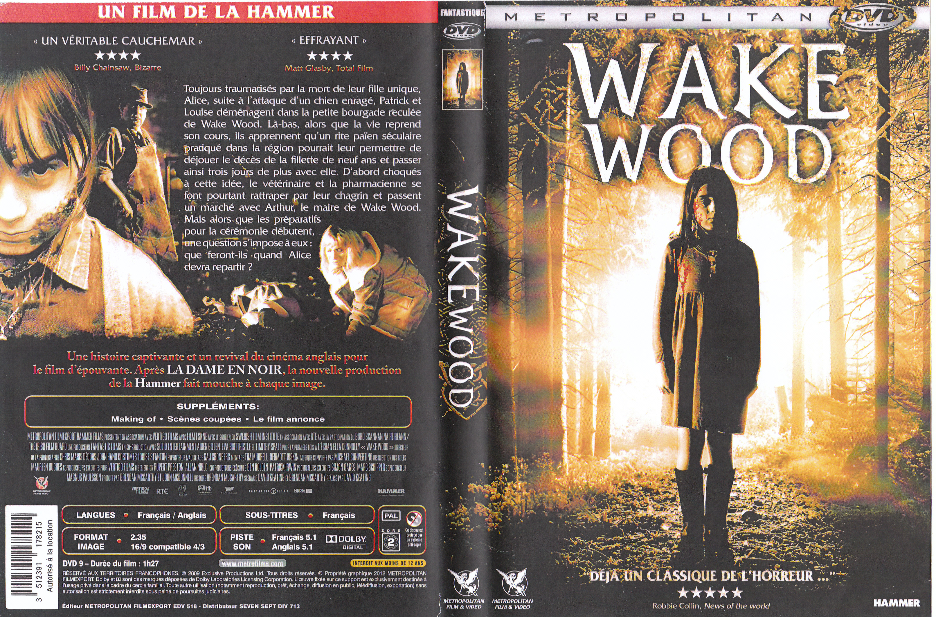 Jaquette DVD Wake Wood