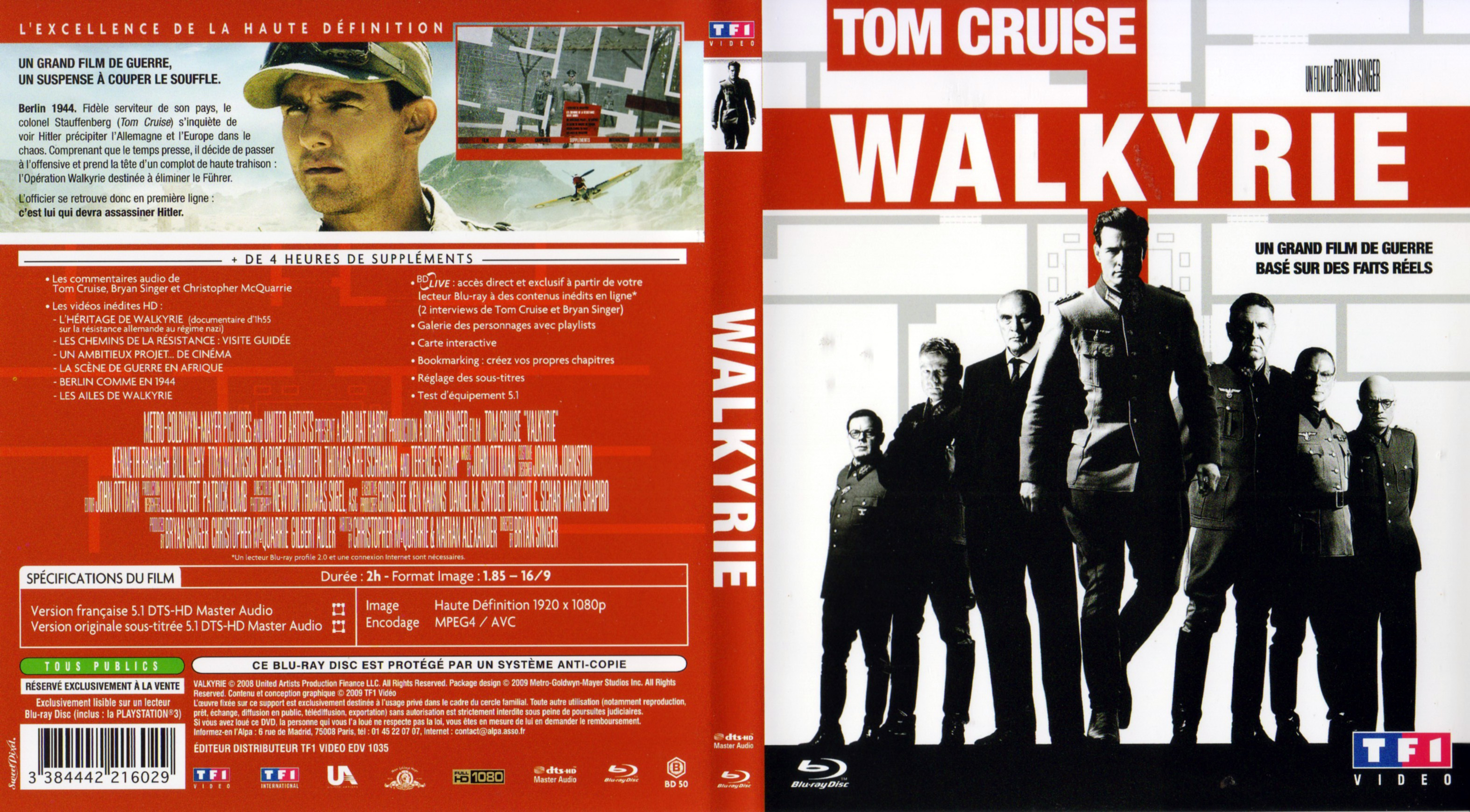 Jaquette DVD Walkyrie (BLU-RAY)