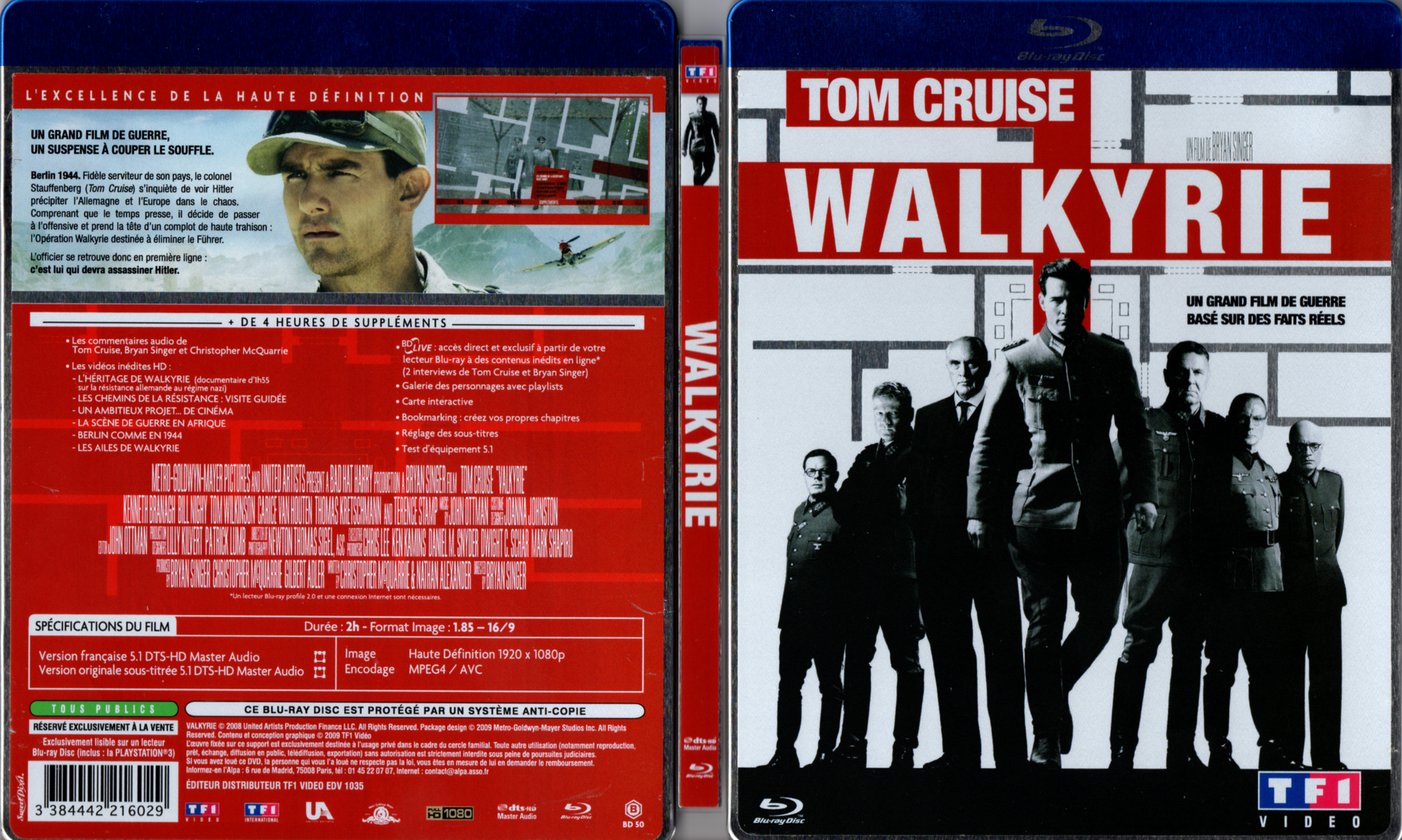 Jaquette DVD Walkyrie (BLU-RAY) v2