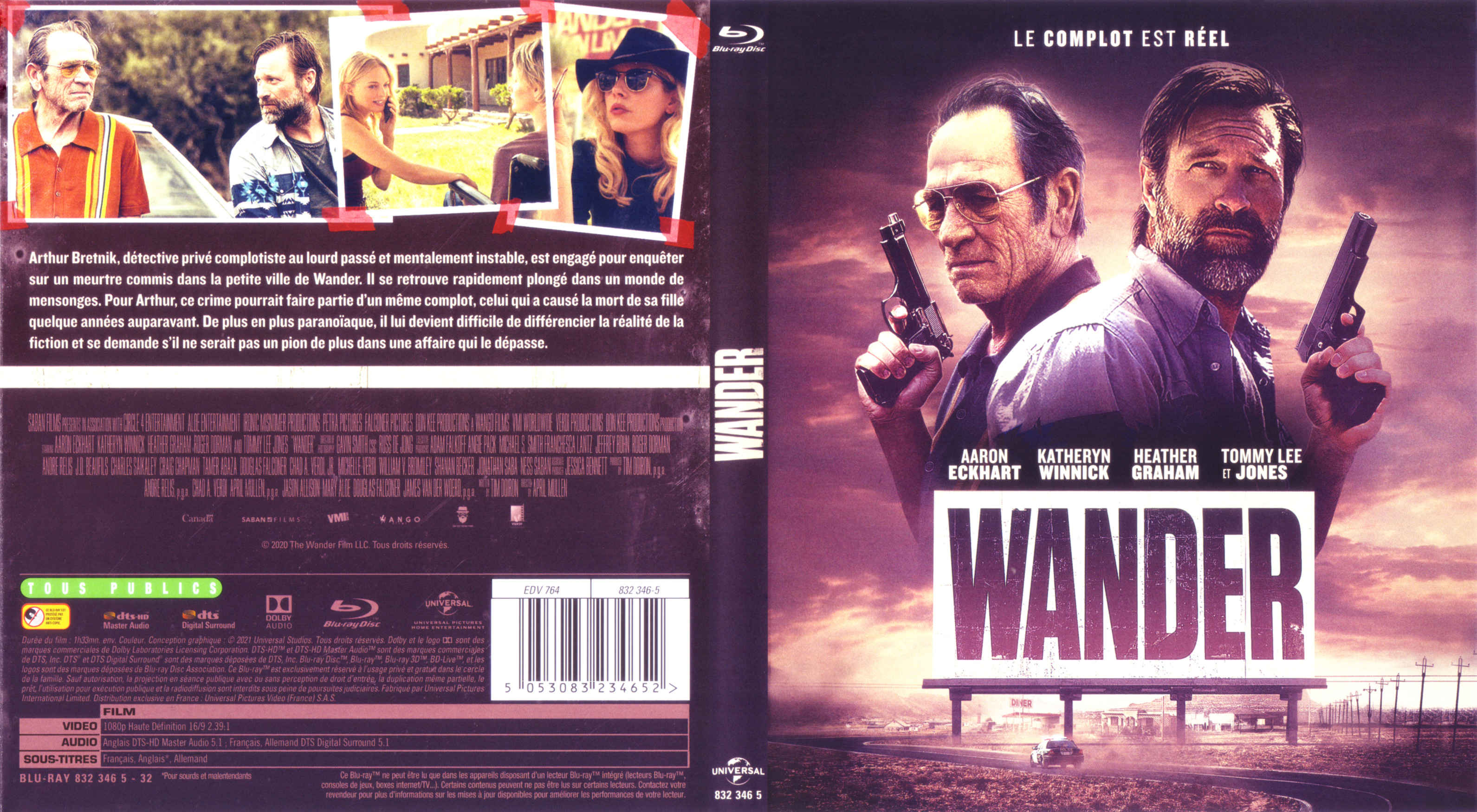 Jaquette DVD Wander (BLU-RAY)