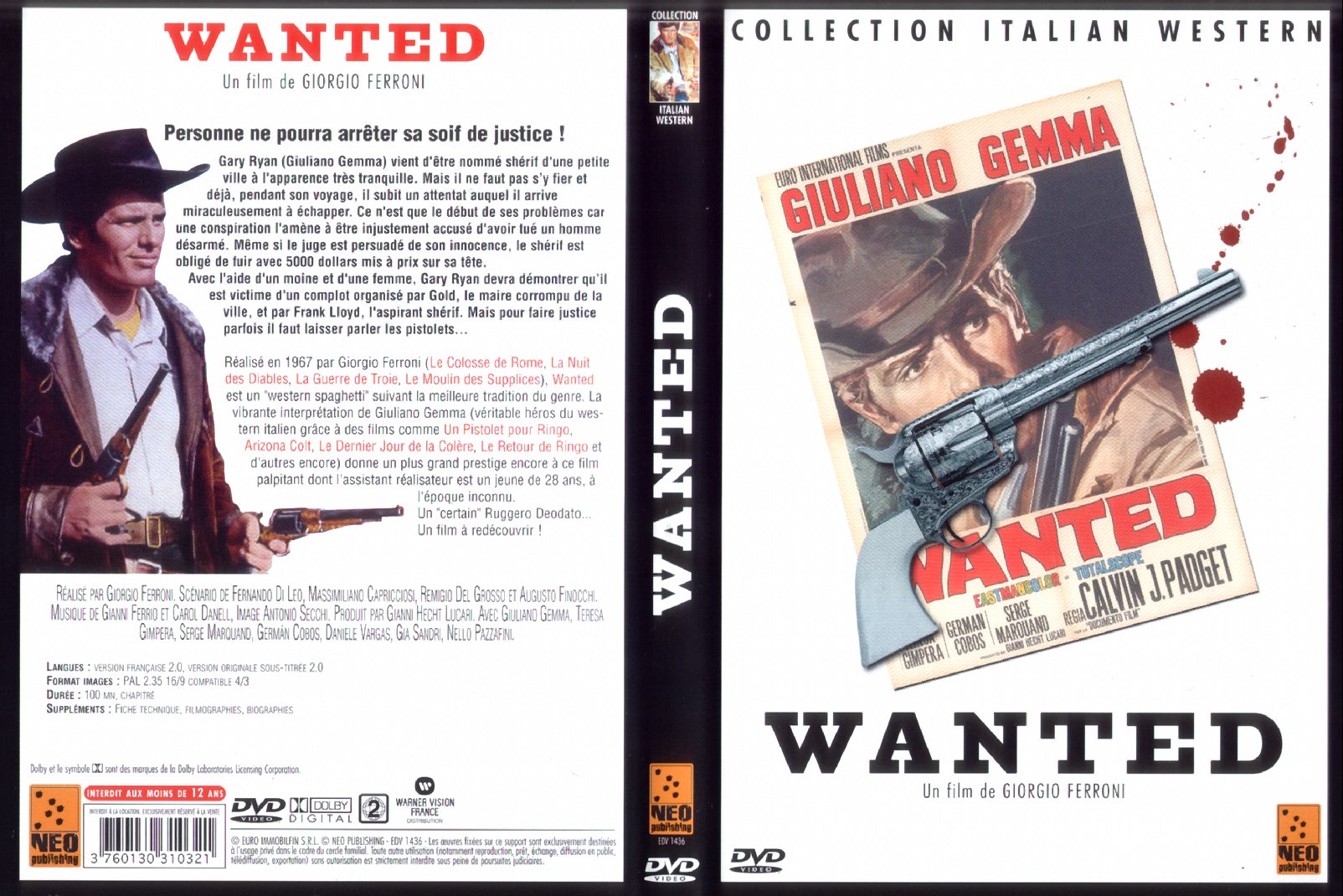 Jaquette DVD Wanted