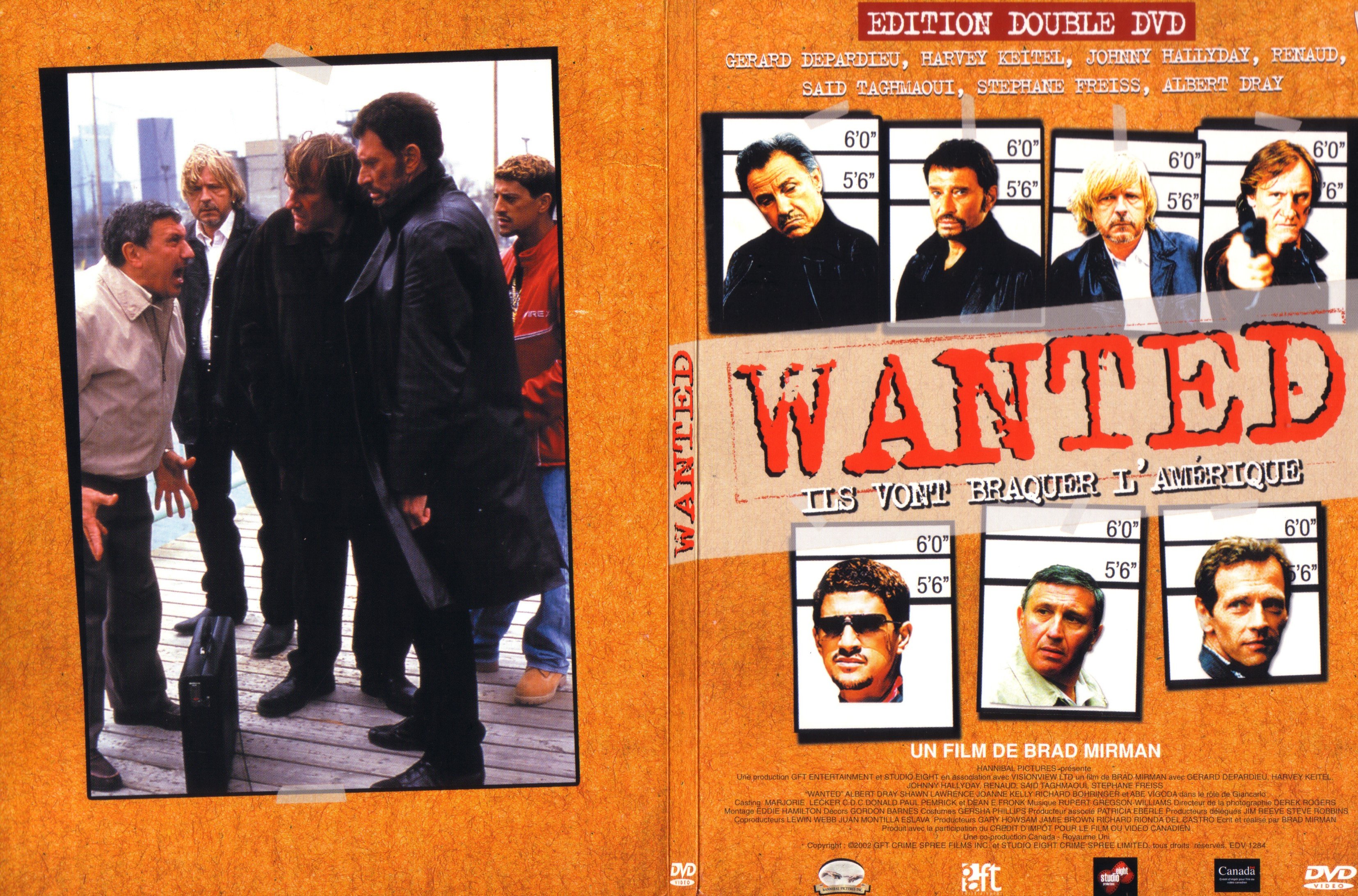 Jaquette DVD Wanted ils vont braquer l