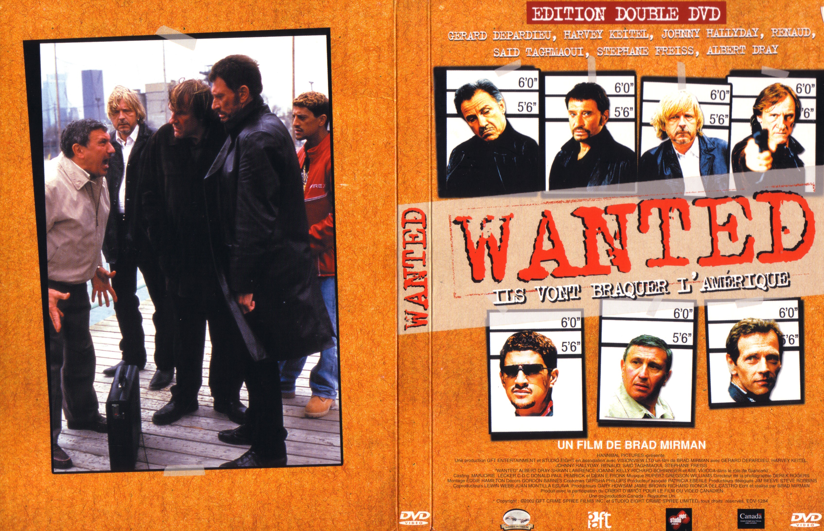 Jaquette DVD Wanted ils vont braquer l