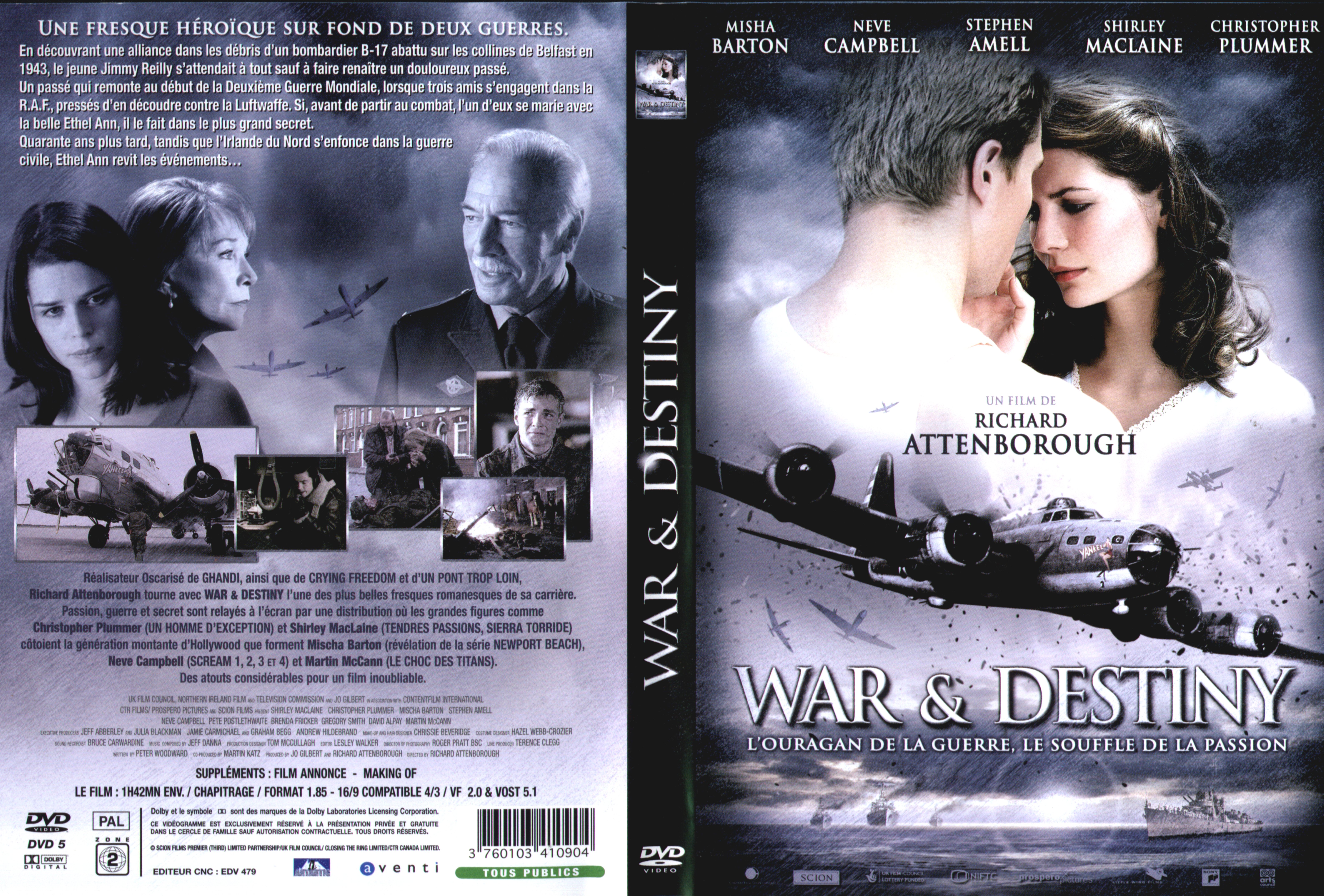 Jaquette DVD War & destiny