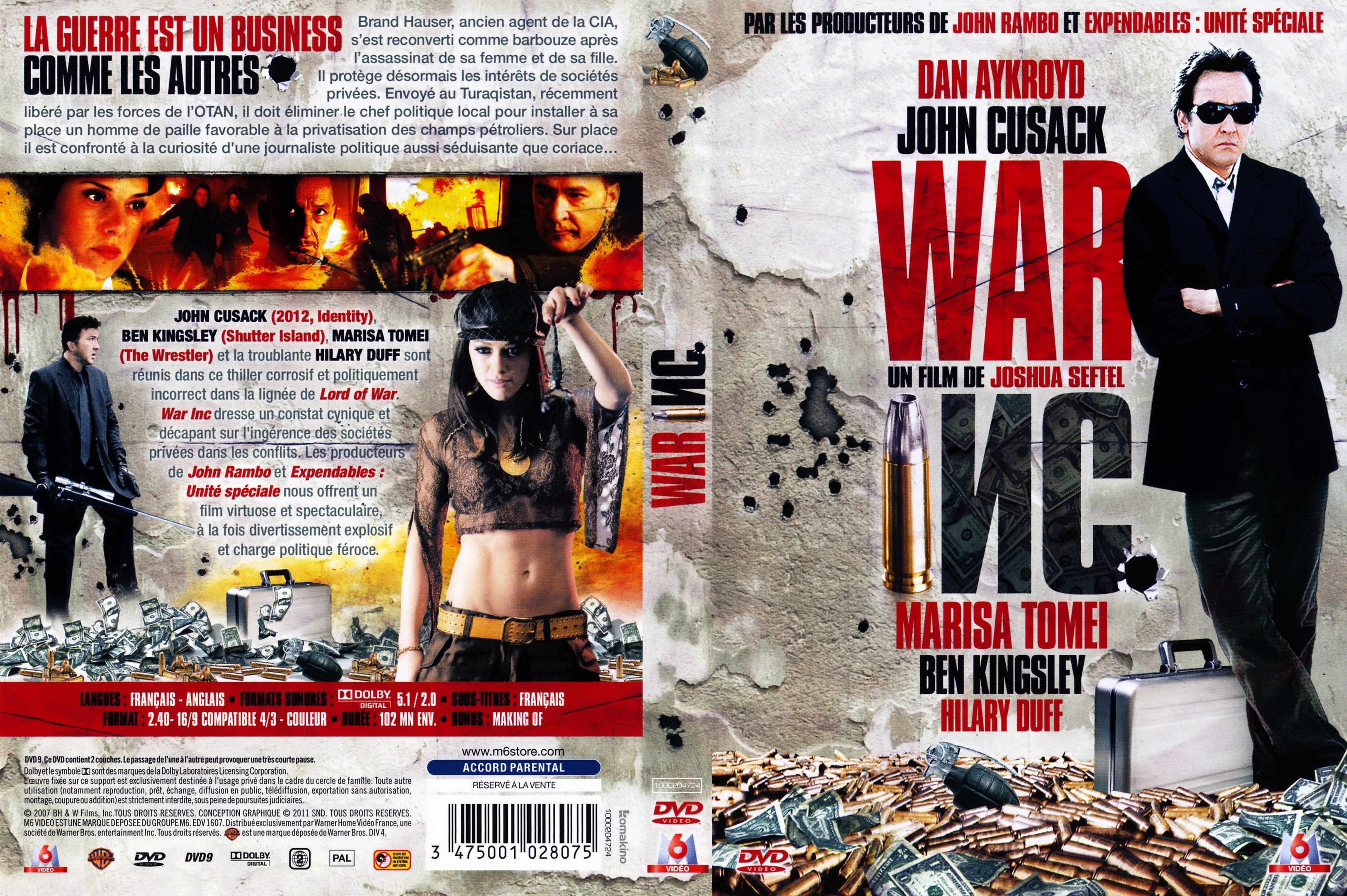 Jaquette DVD War Inc