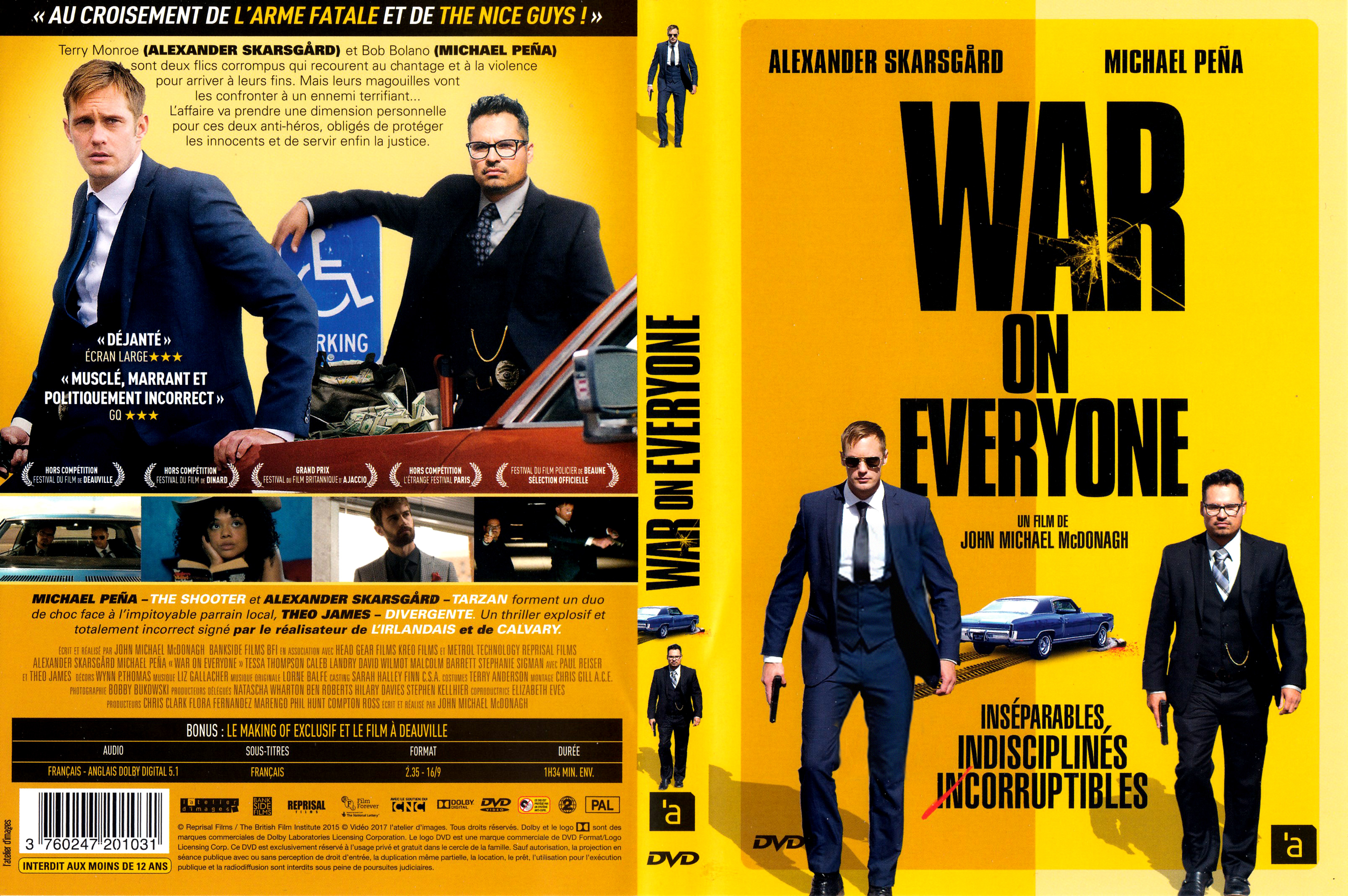 Jaquette DVD War On Everyone