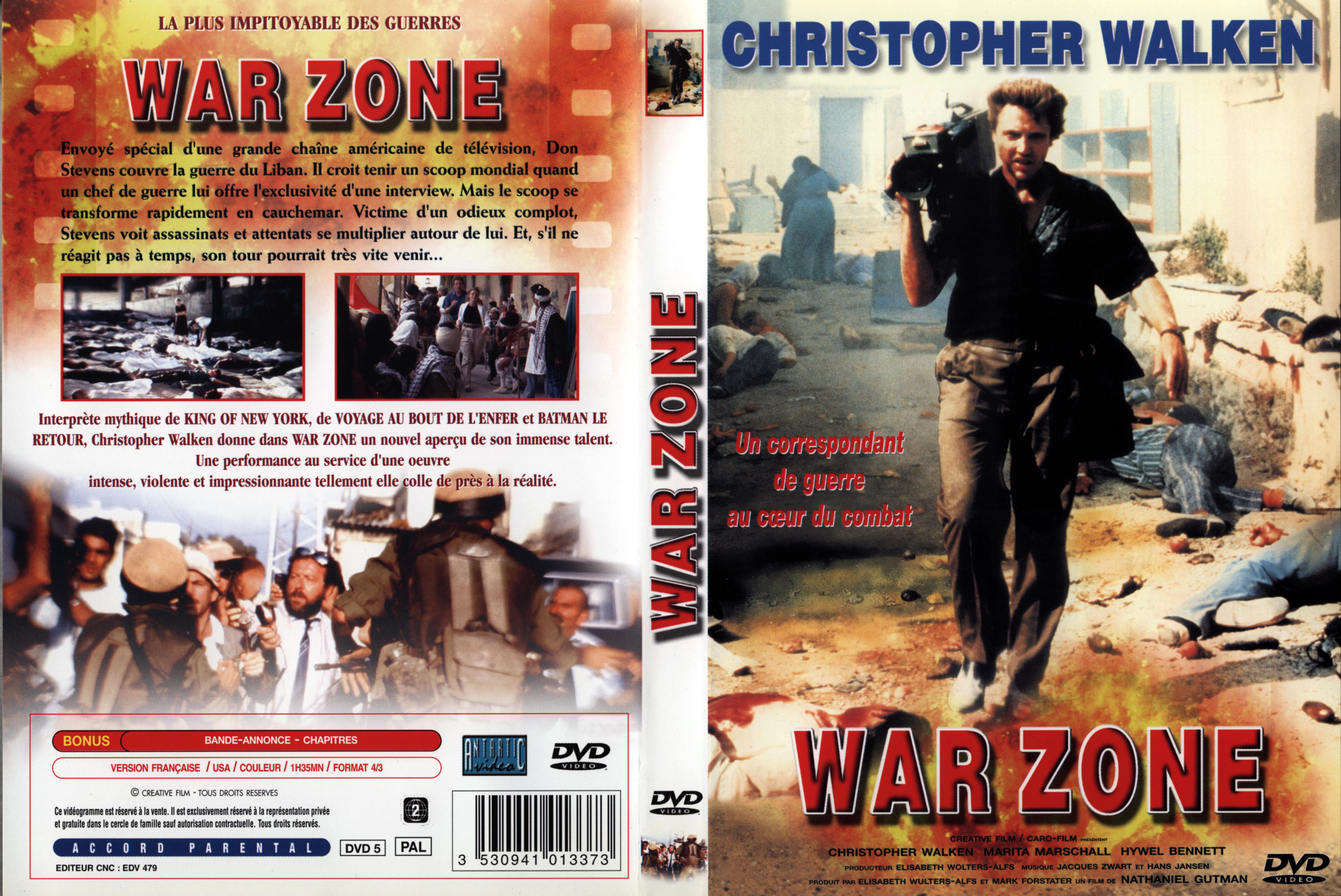Jaquette DVD War Zone