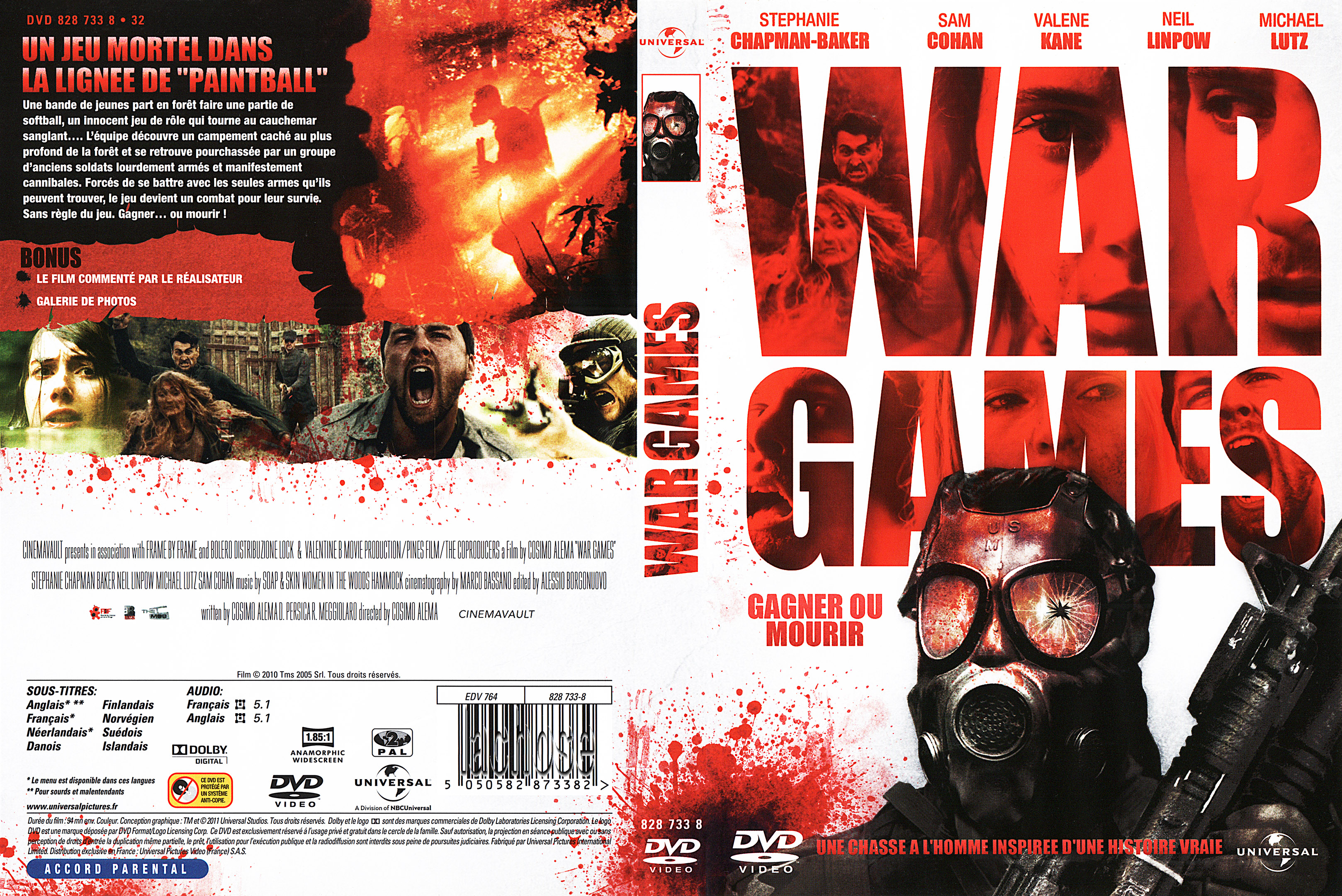 Jaquette DVD War games