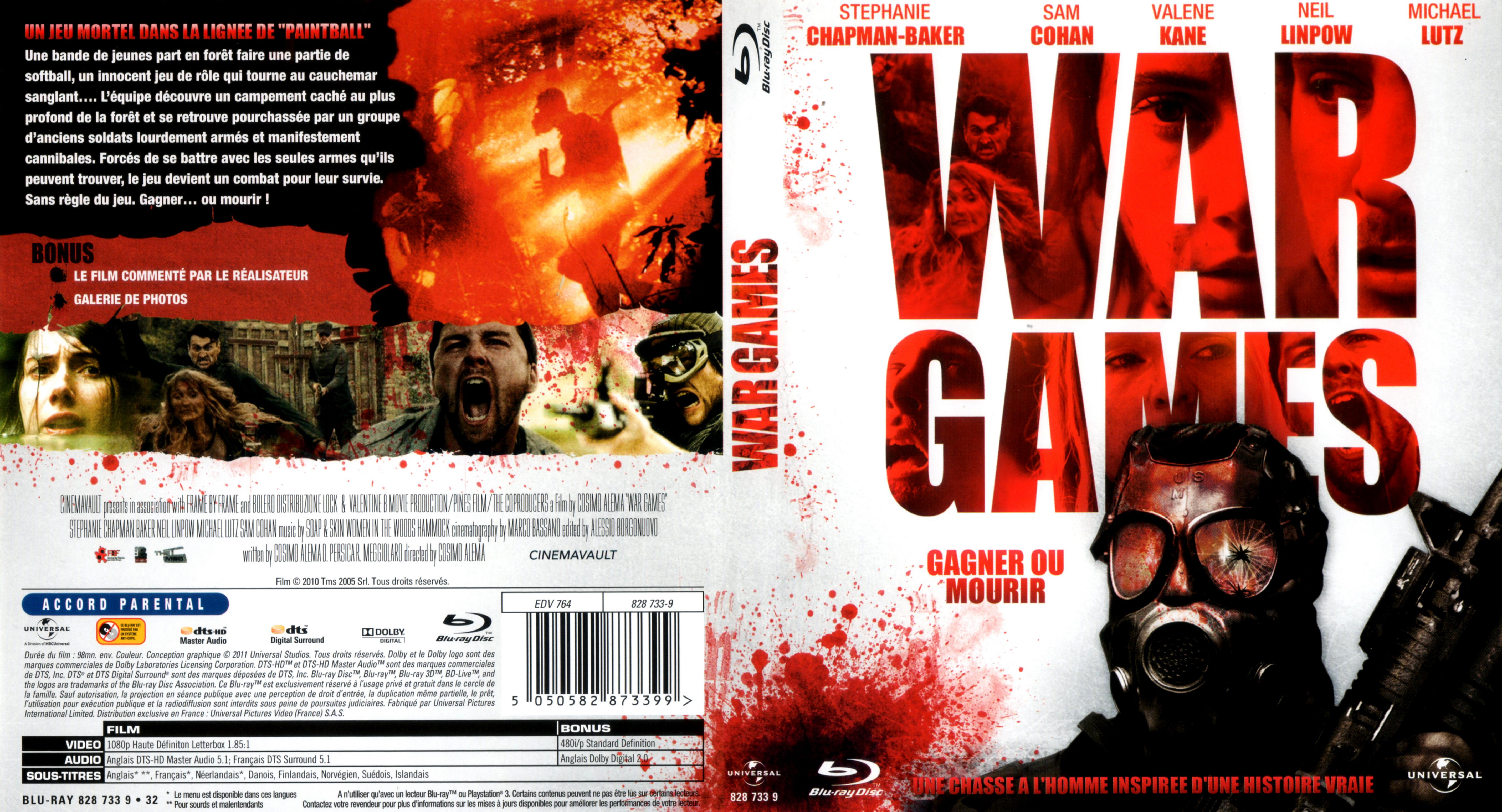 Jaquette DVD War games (BLU-RAY)