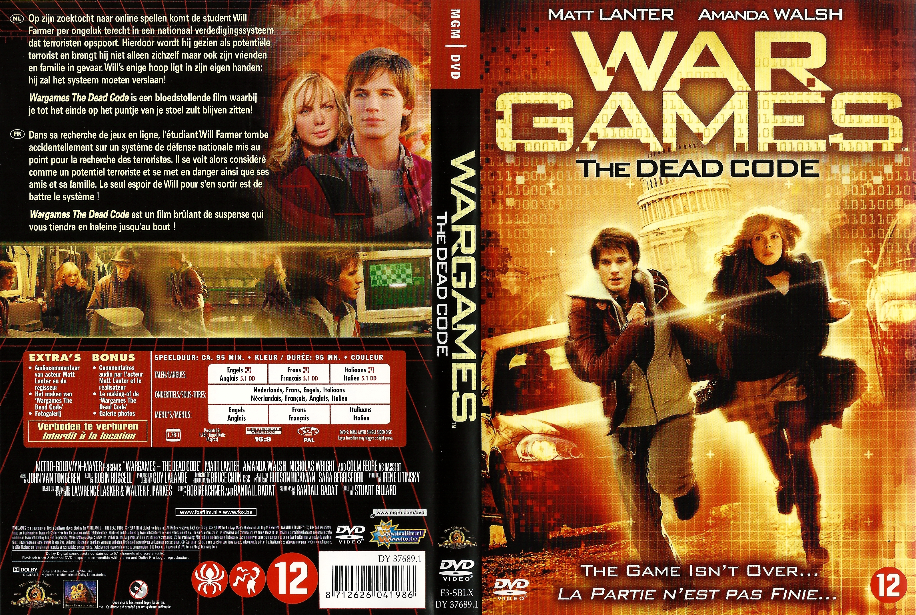 Jaquette DVD War games - The dead code