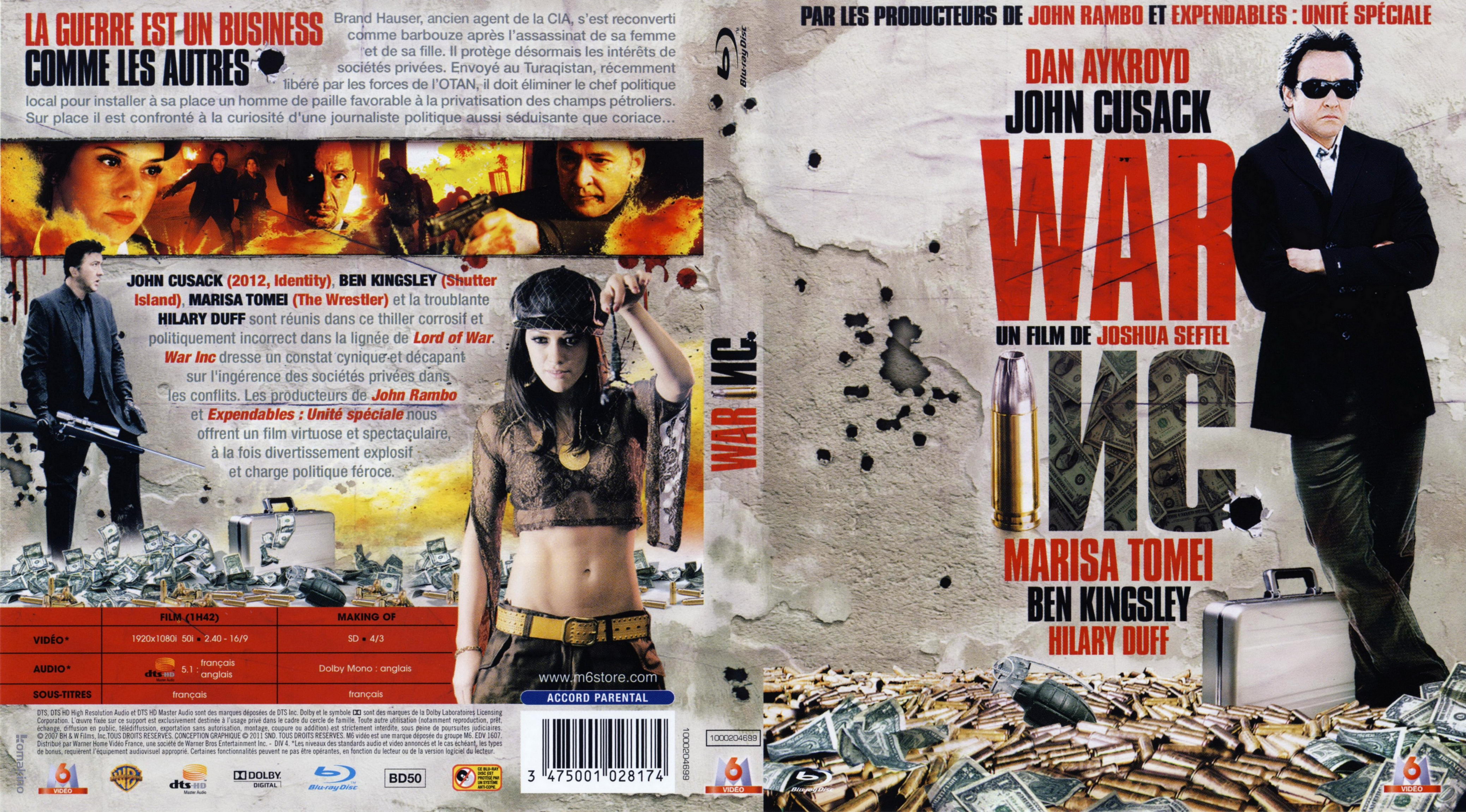 Jaquette DVD War inc (BLU-RAY)