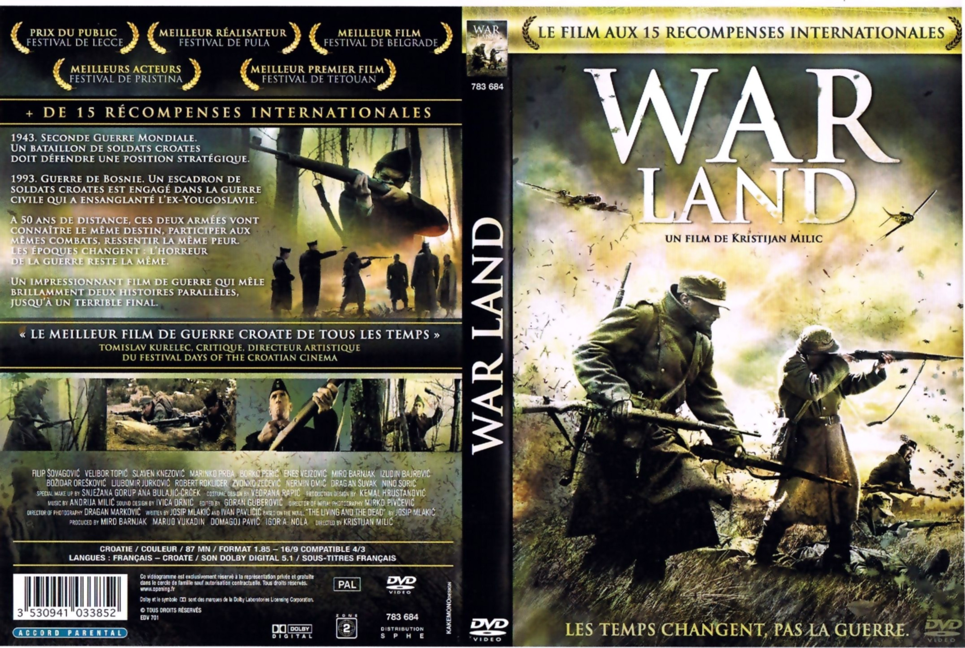 Jaquette DVD War land