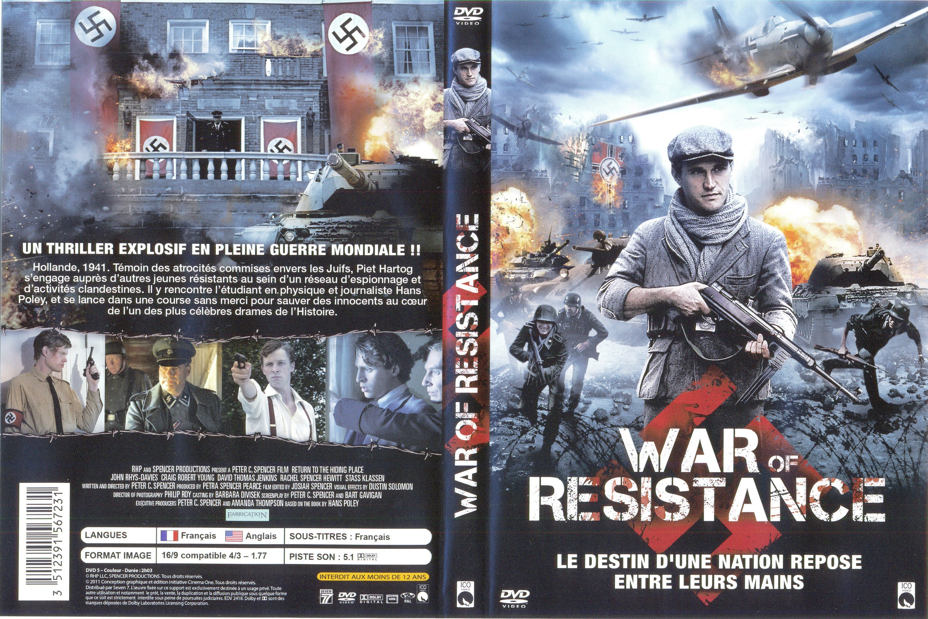 Jaquette DVD War of resistance