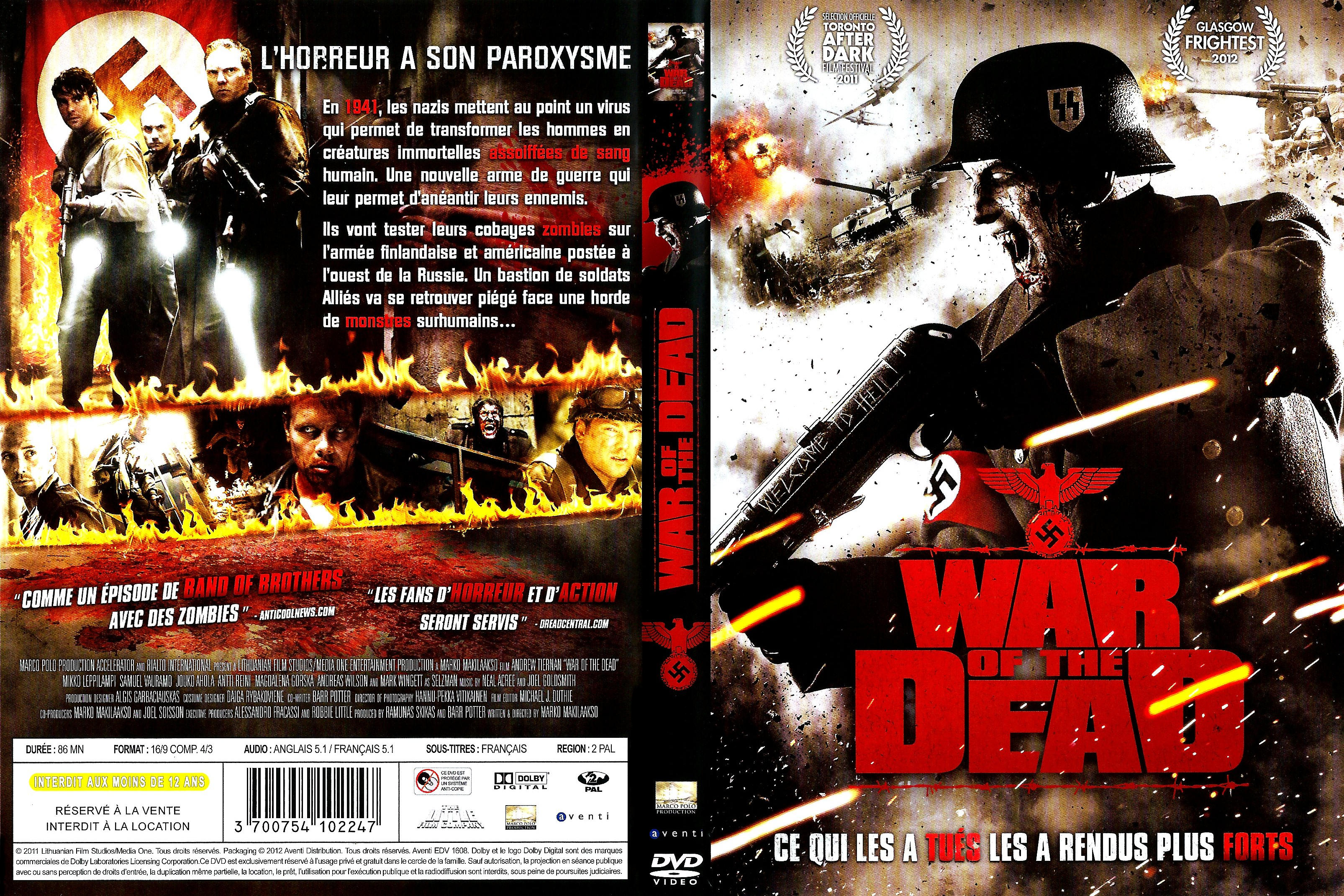 Jaquette DVD War of the dead