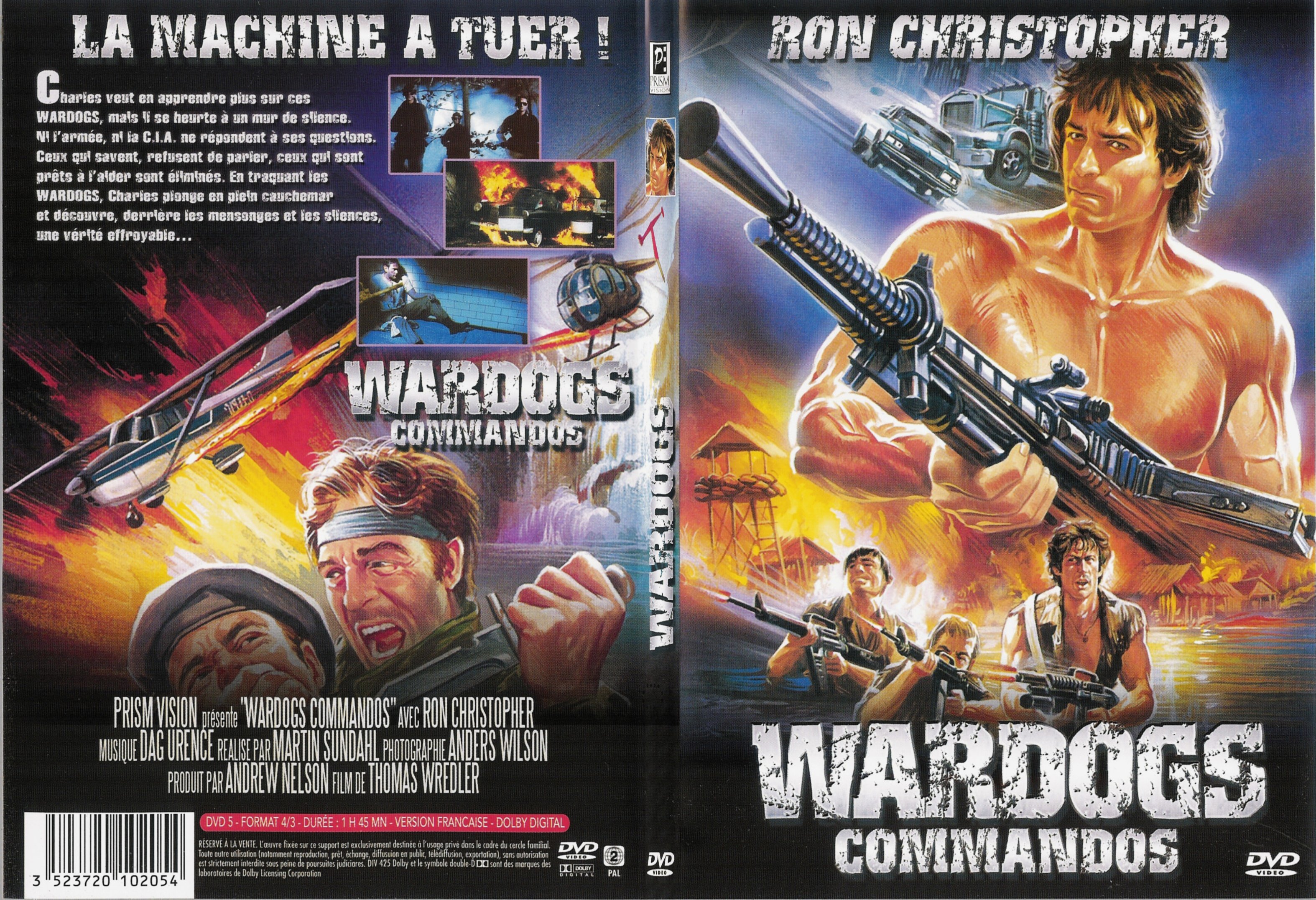 Jaquette DVD Wardogs commandos - SLIM