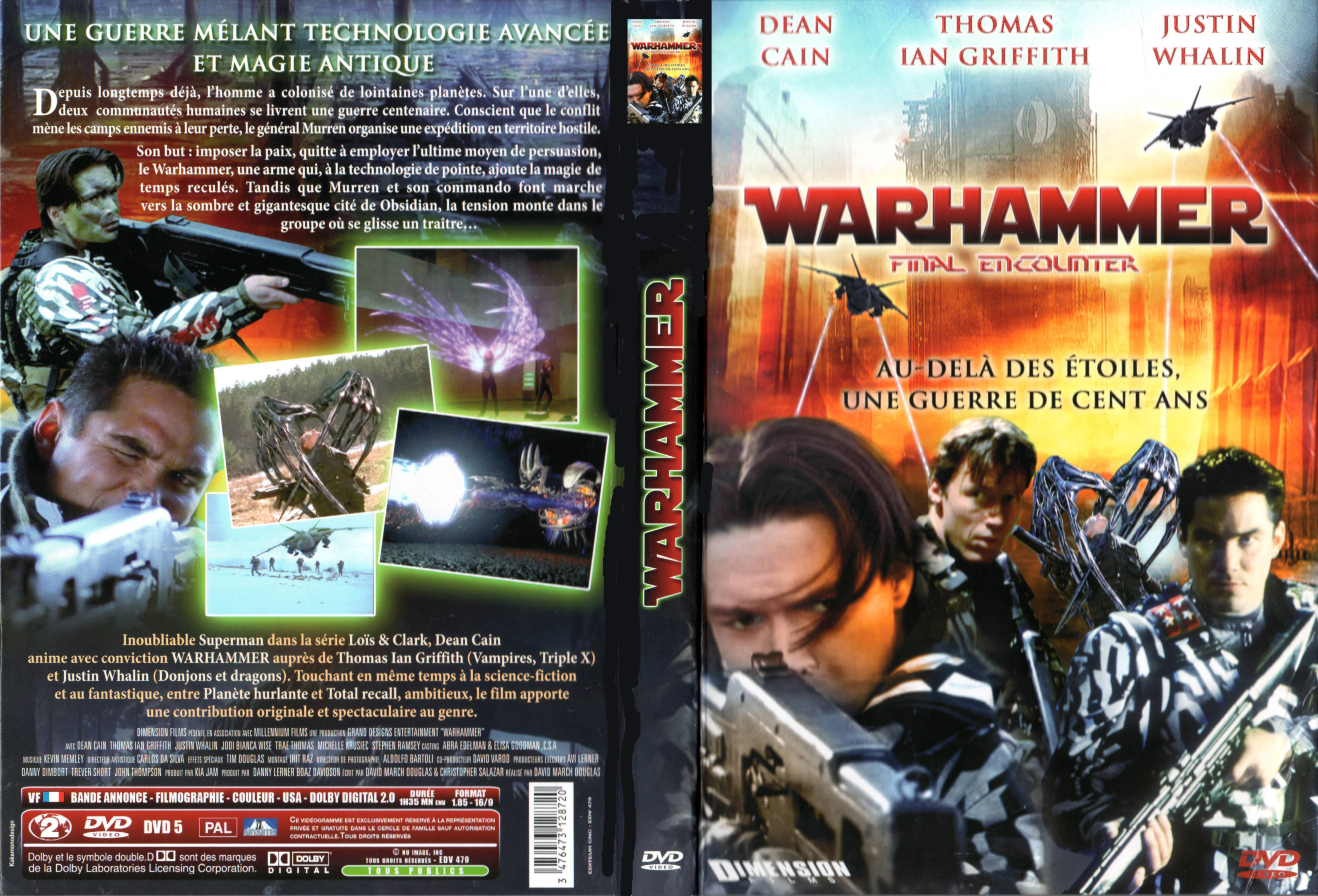 Jaquette DVD Warhammer