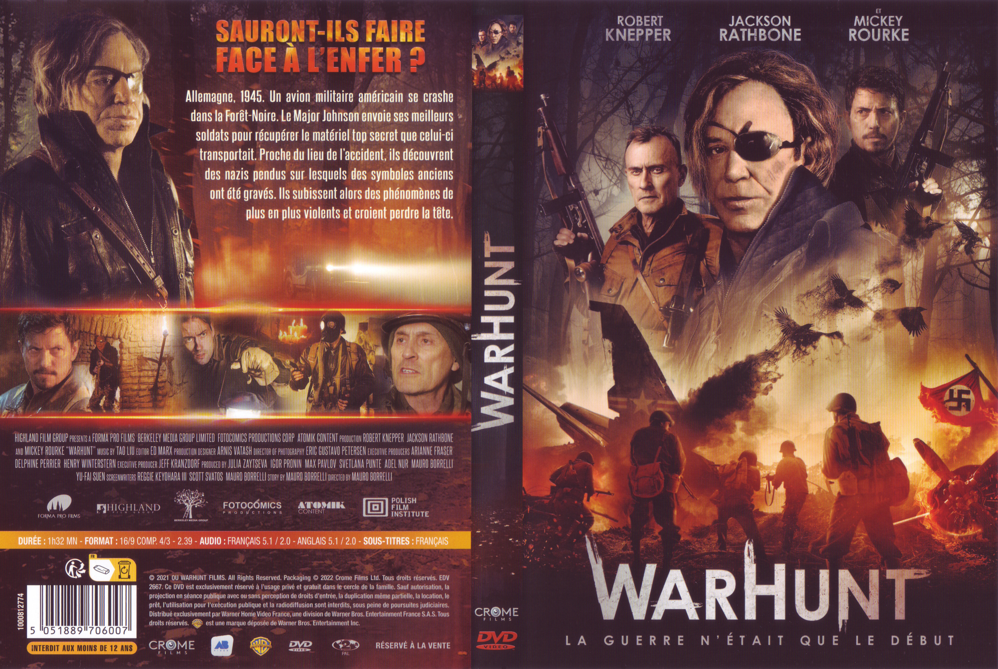 Jaquette DVD Warhunt