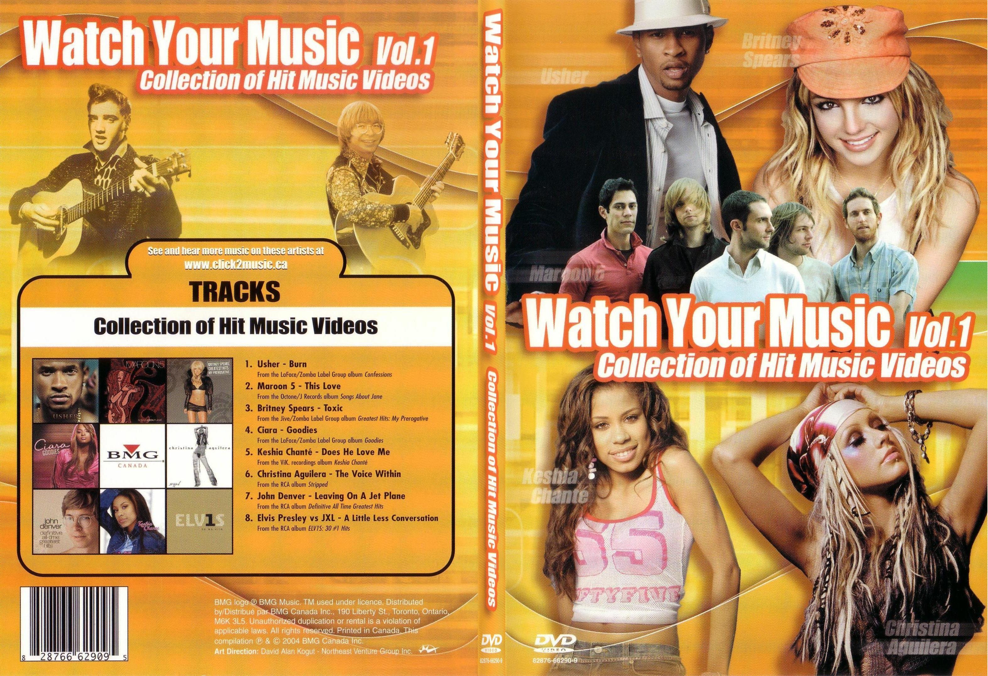 Jaquette DVD Watch your music vol 1 - SLIM