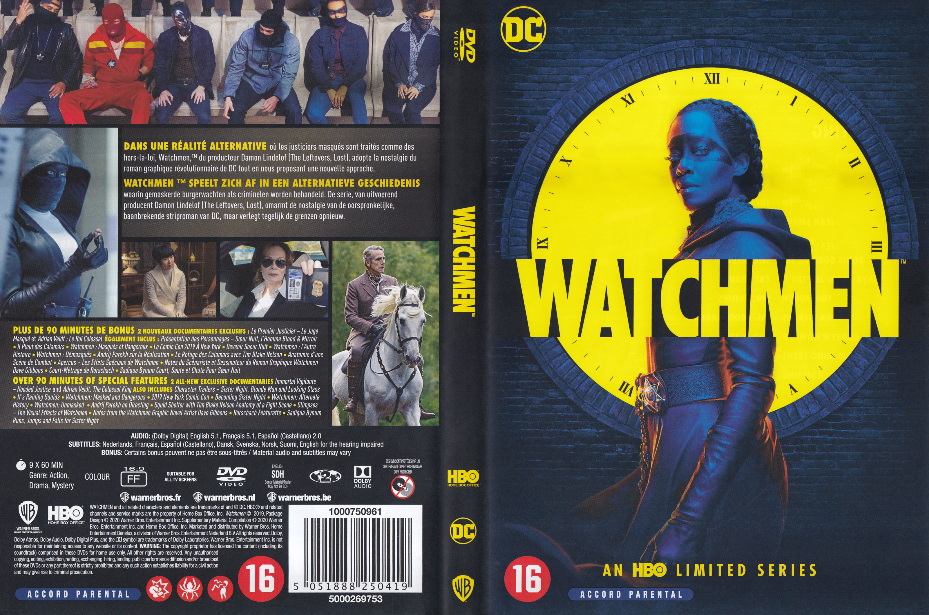 Jaquette DVD Watchmen saison 1