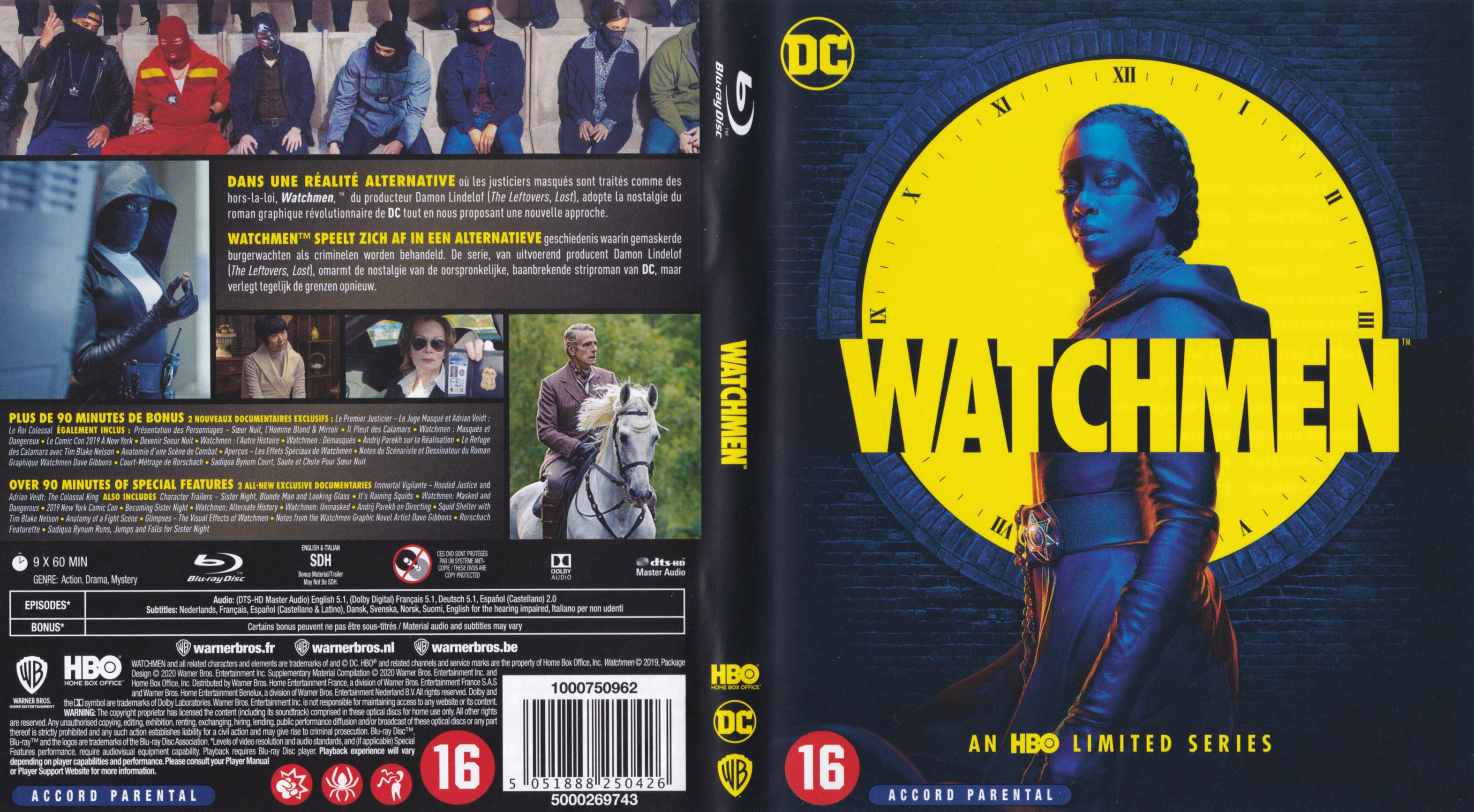 Jaquette DVD Watchmen saison 1 (BLU-RAY)