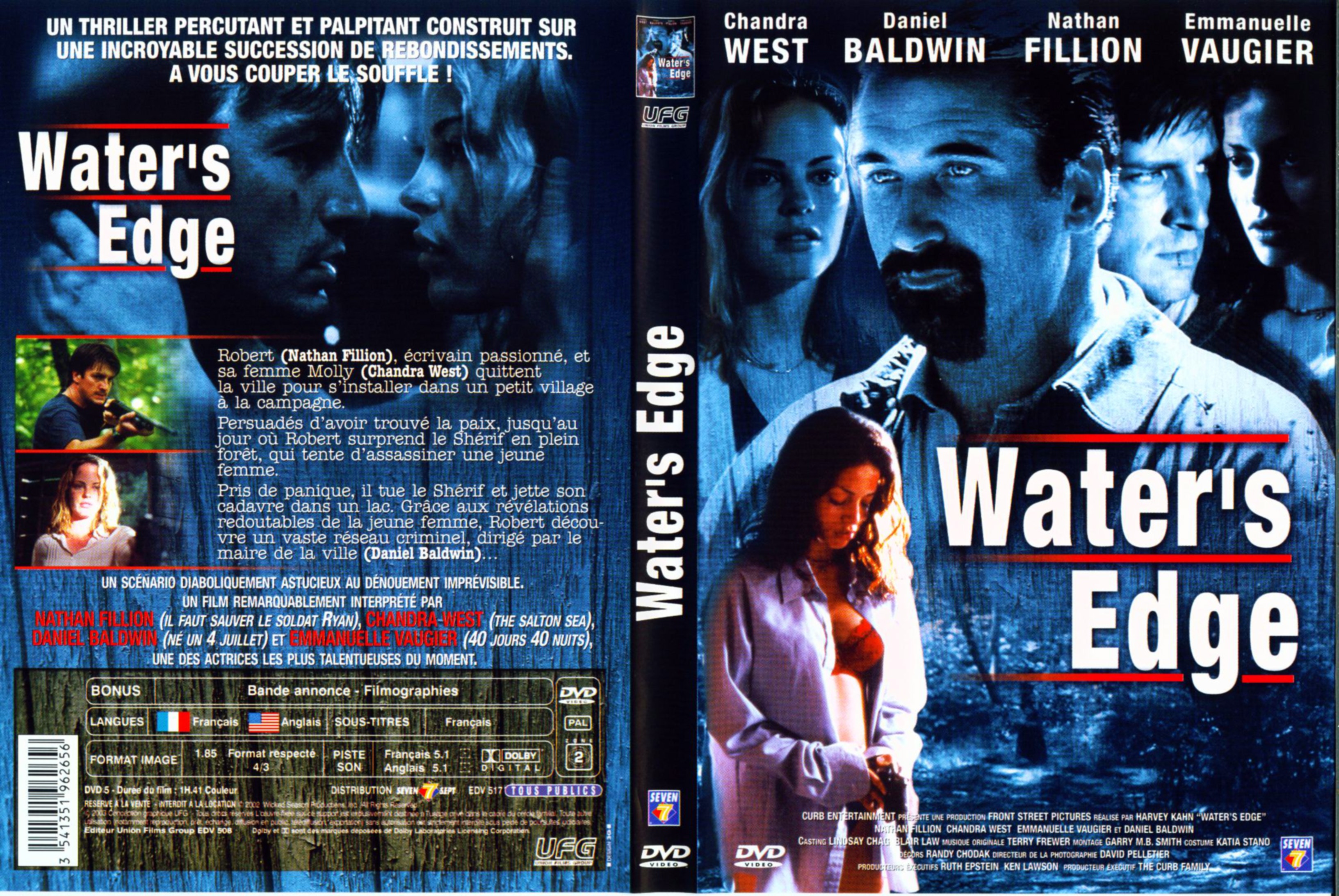 Jaquette DVD Water