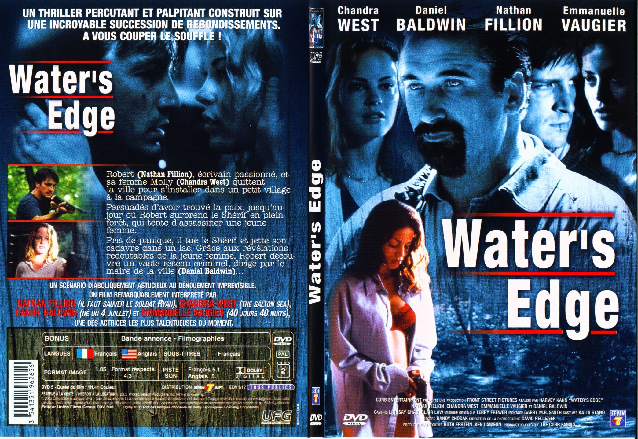 Jaquette DVD Water