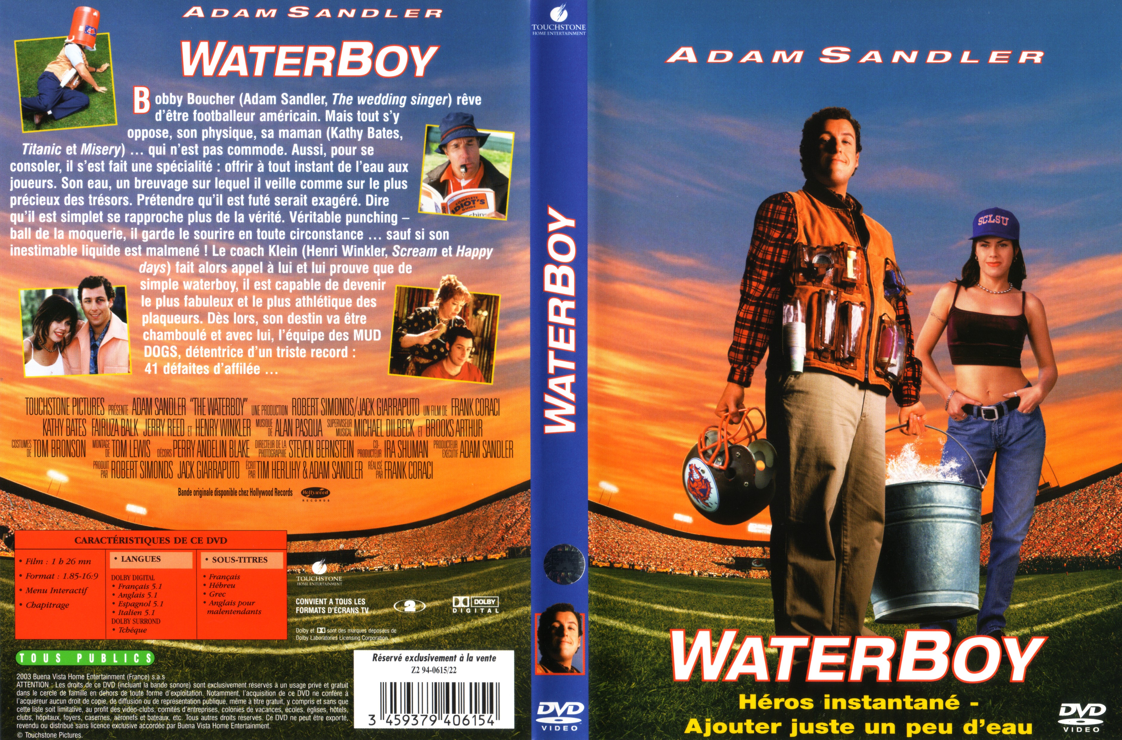Jaquette DVD Waterboy