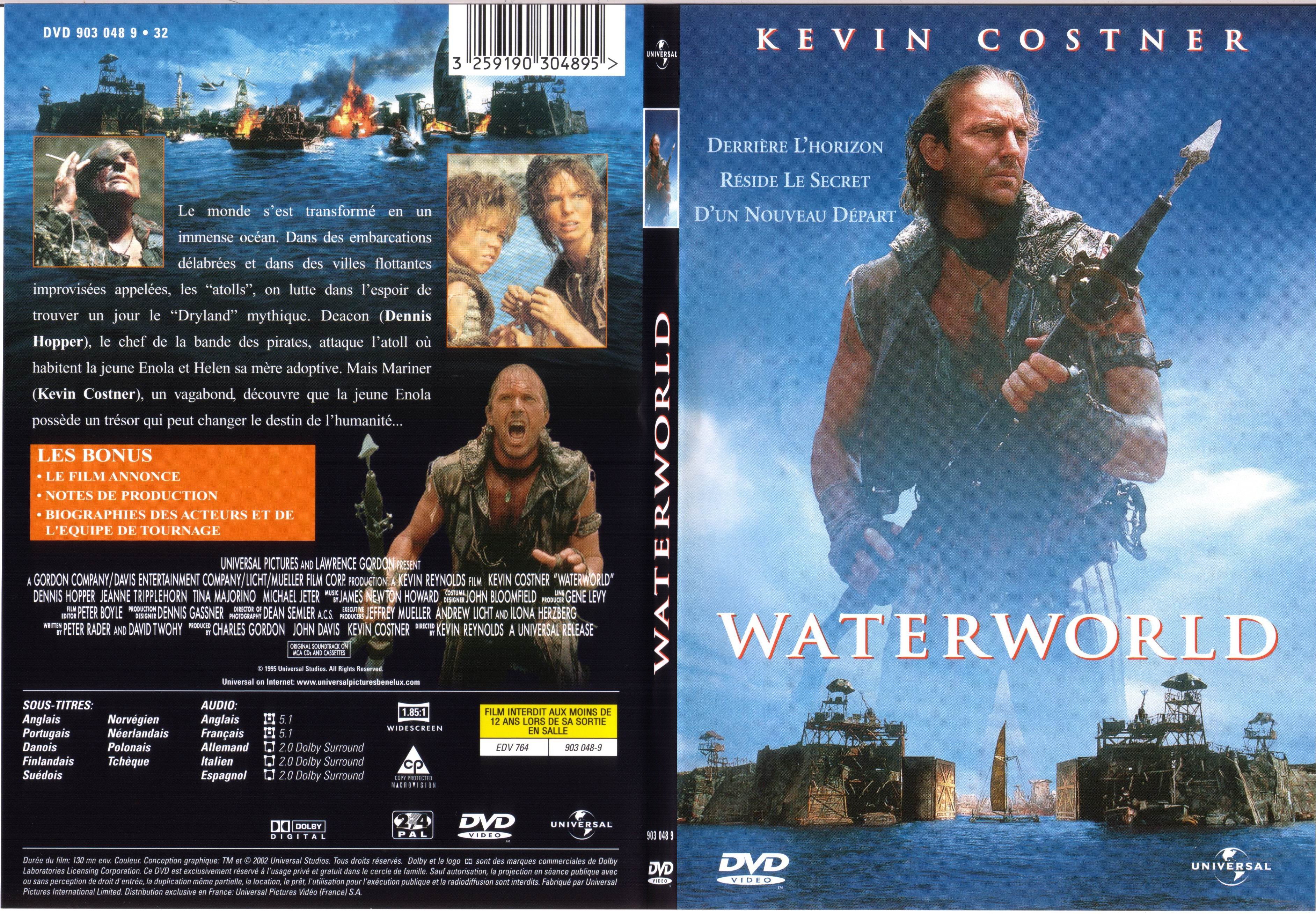 Jaquette DVD Waterworld - SLIM