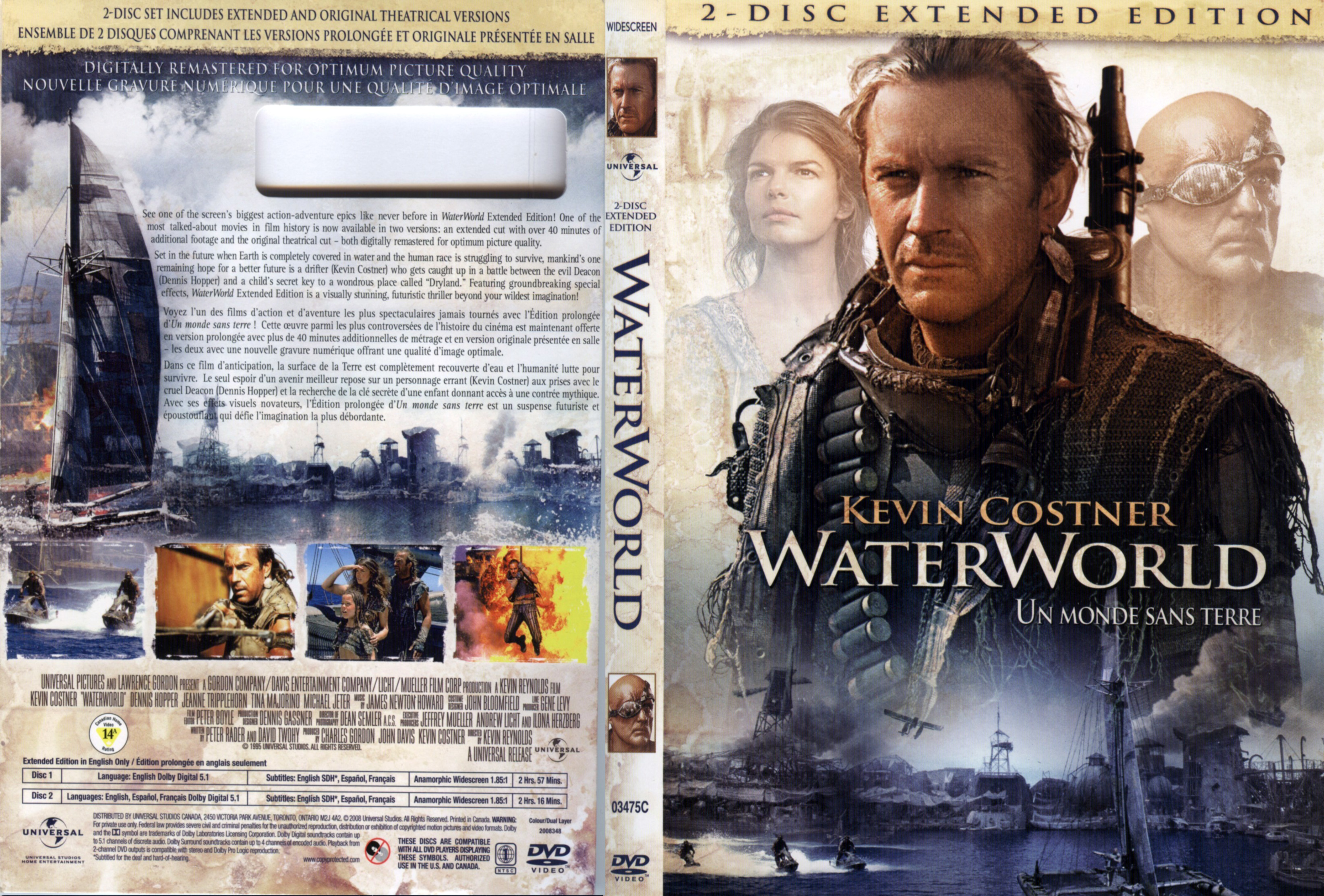 Jaquette DVD Waterworld v3