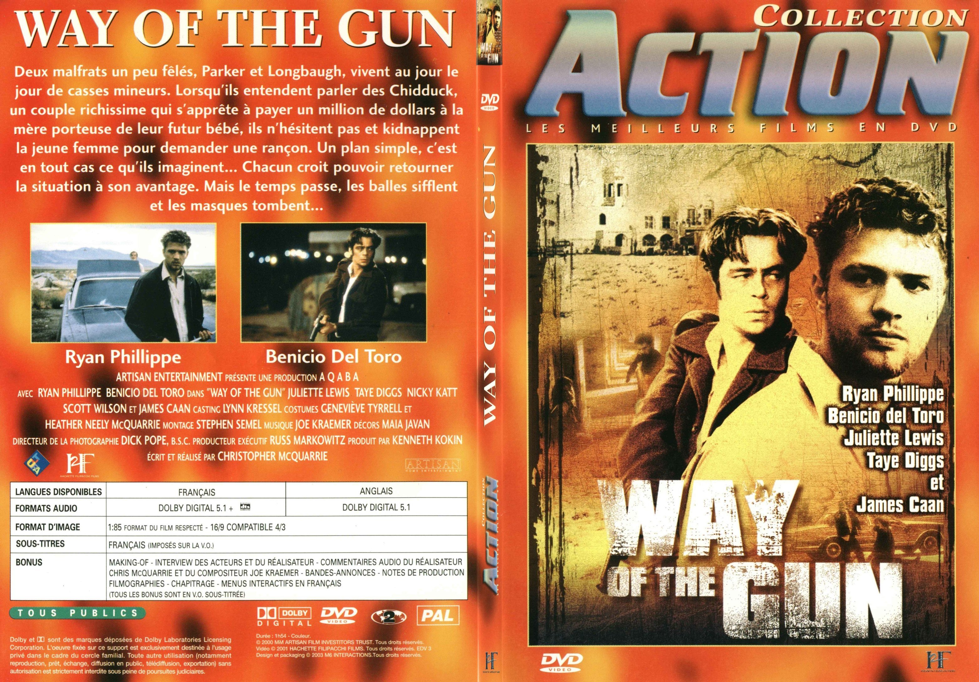 Jaquette DVD Way of the gun - SLIM