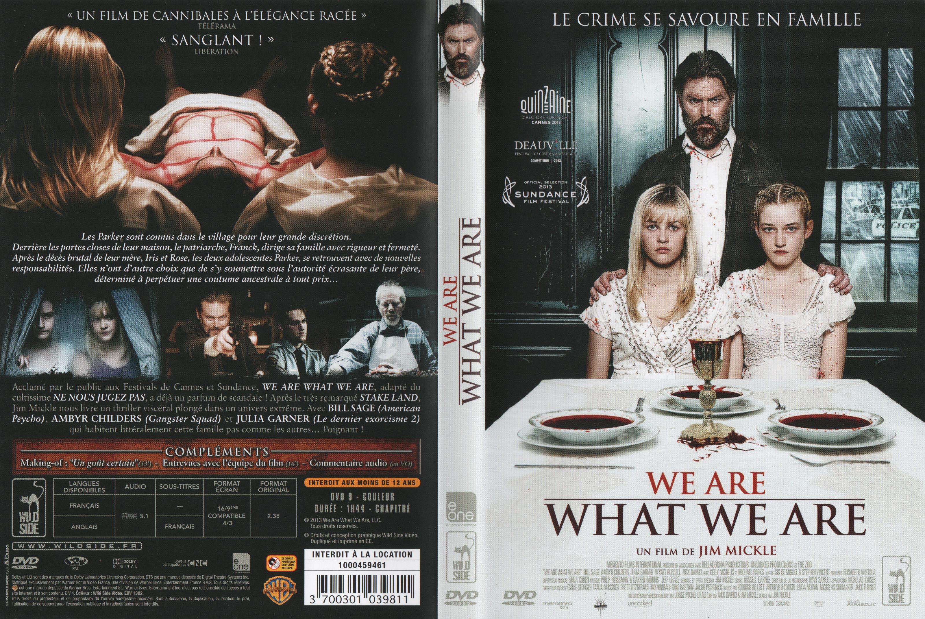 Jaquette DVD We Are What We Are