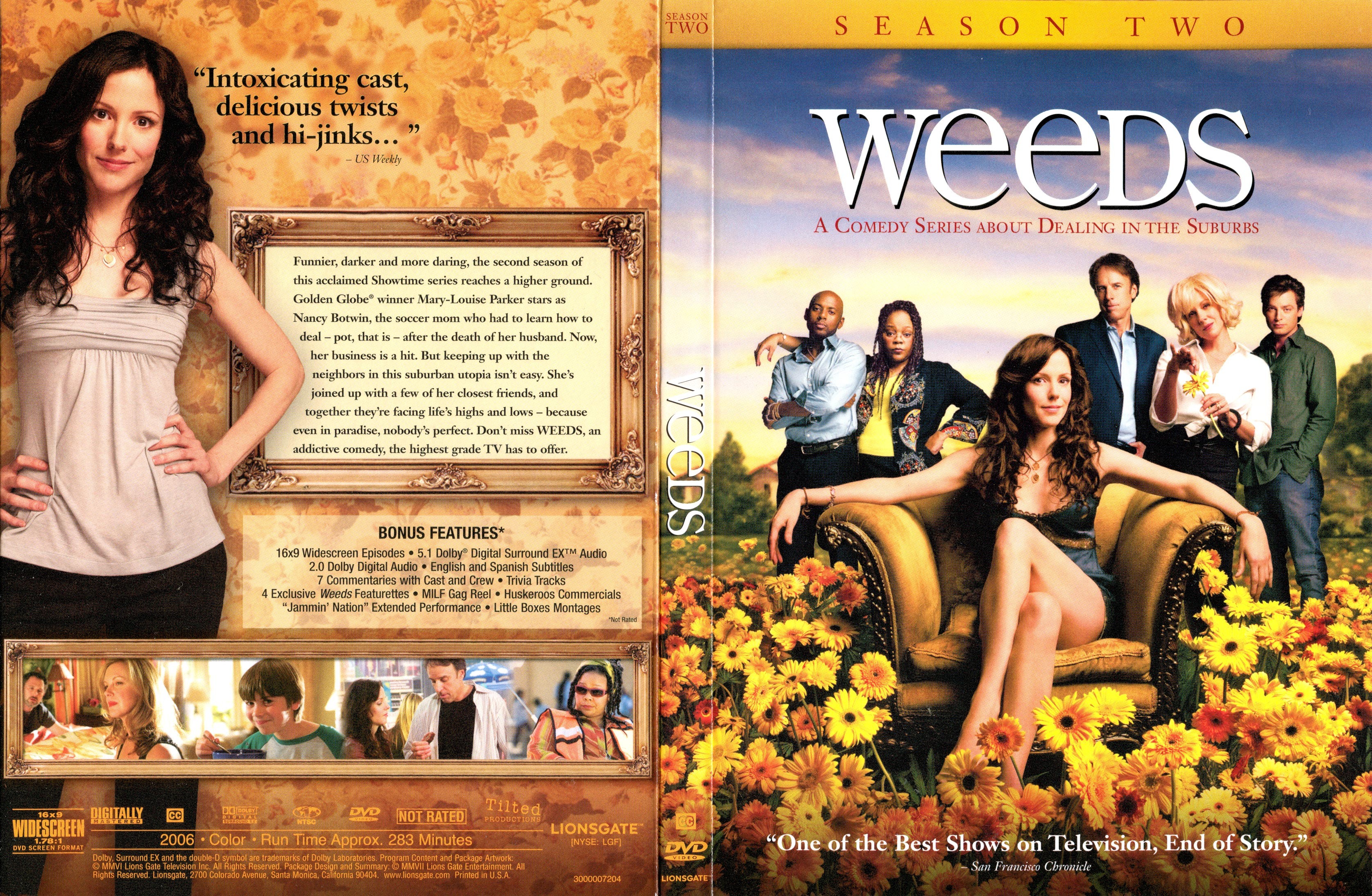 Jaquette DVD Weeds Saison 2 Zone 1