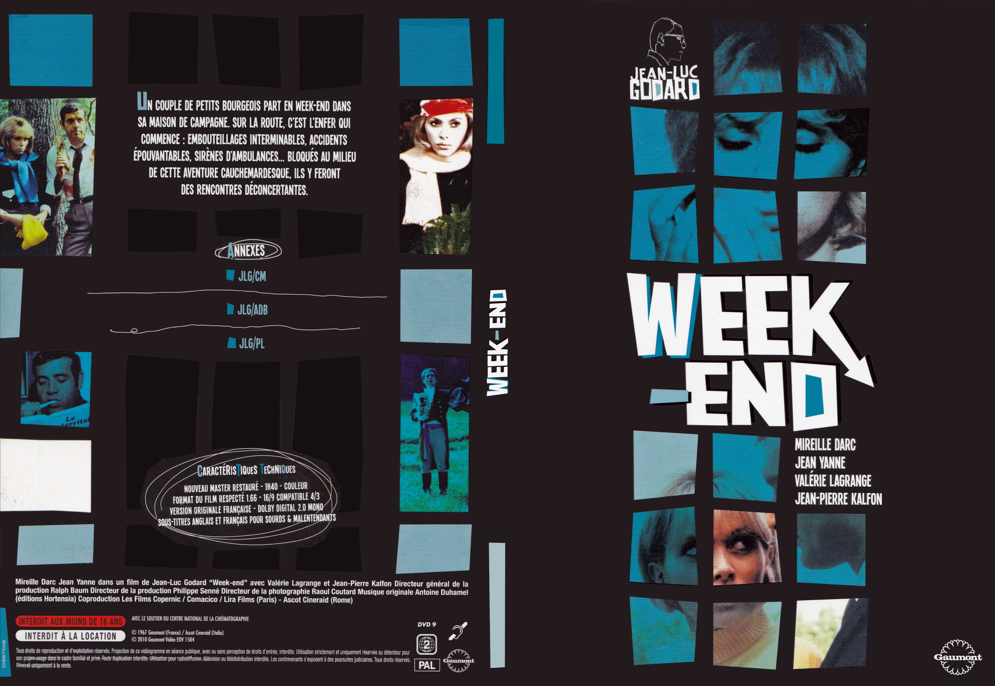 Jaquette DVD Week-end (1967)