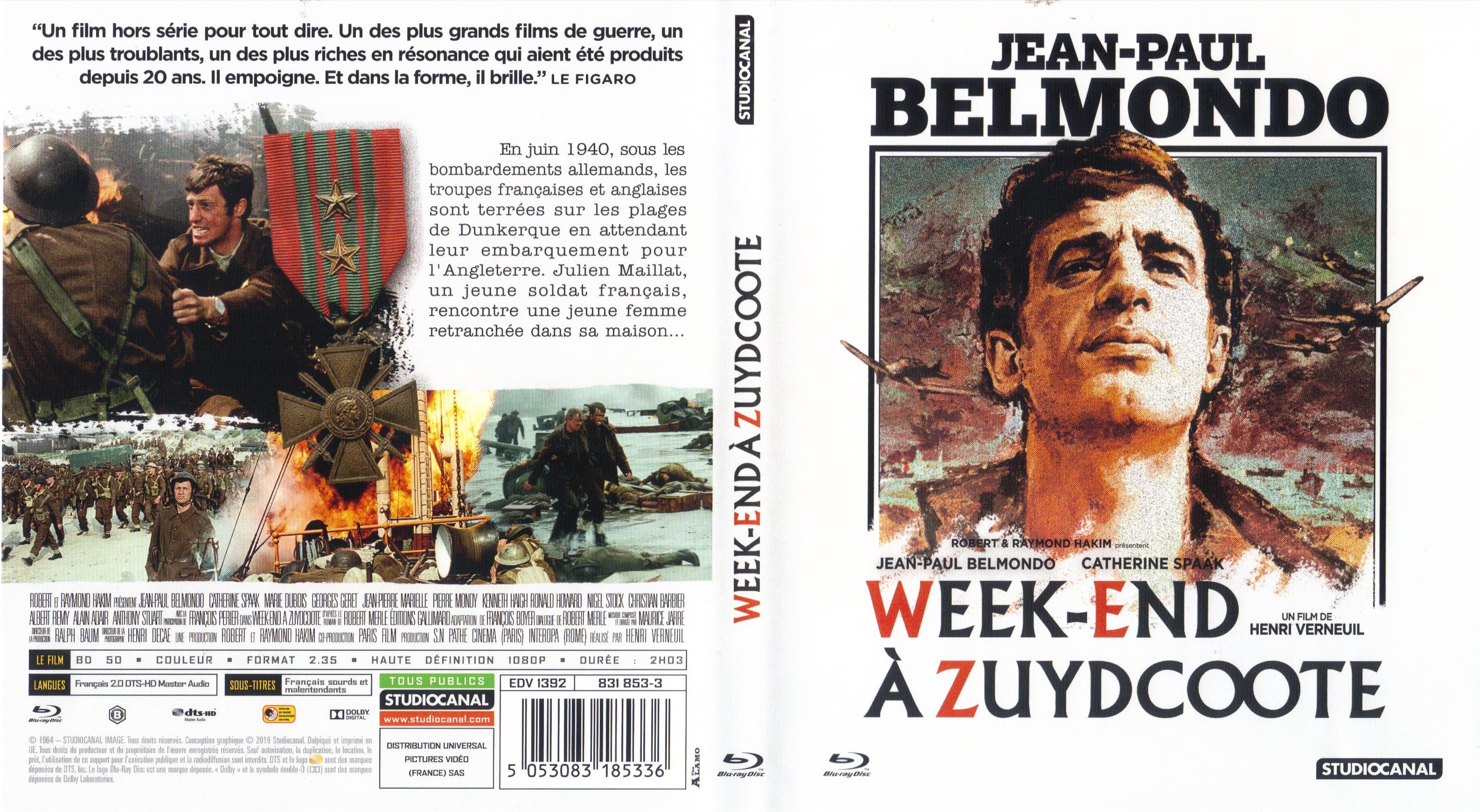 Jaquette DVD Week-end  Zuydcoote (BLU-RAY)