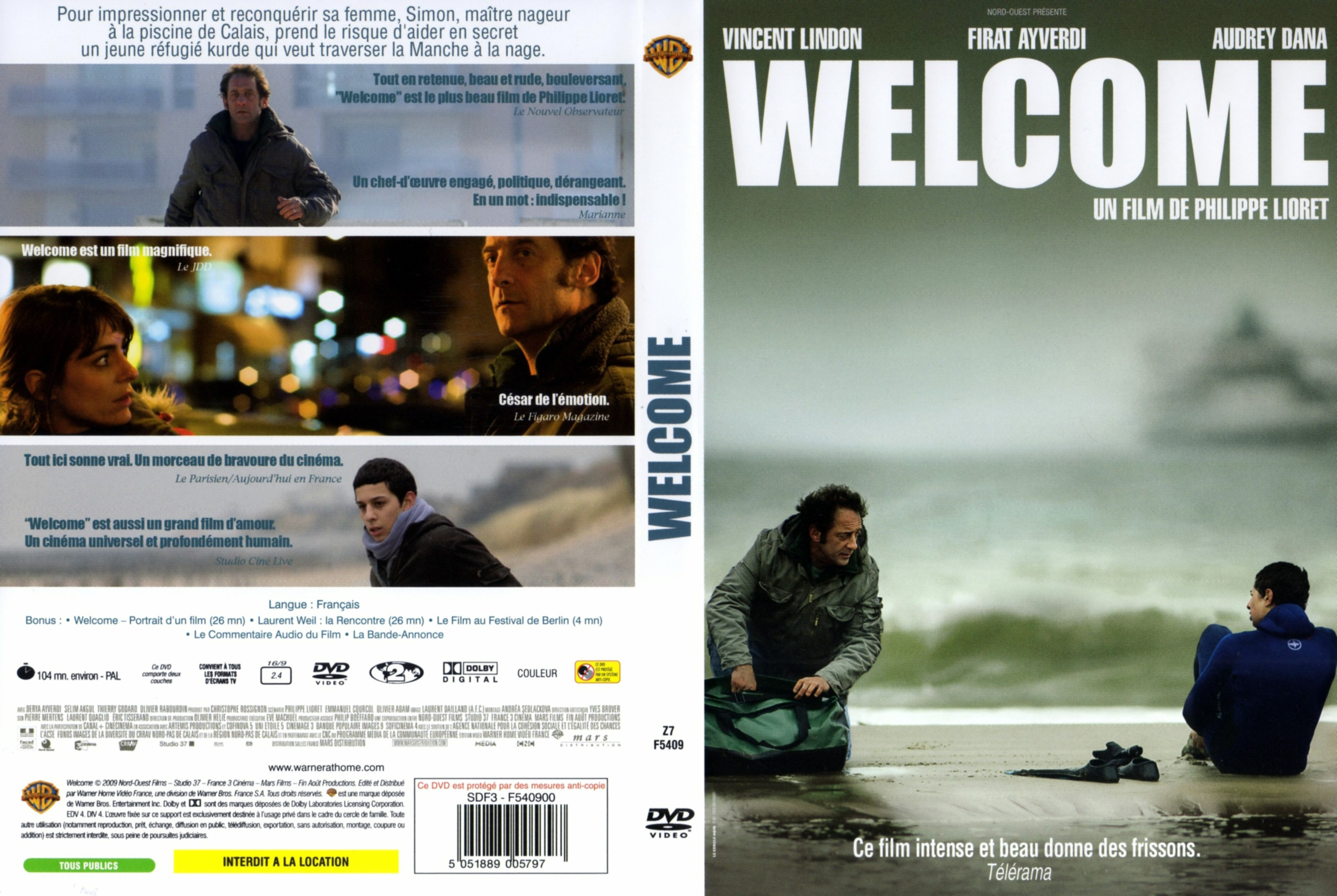 Jaquette DVD Welcome