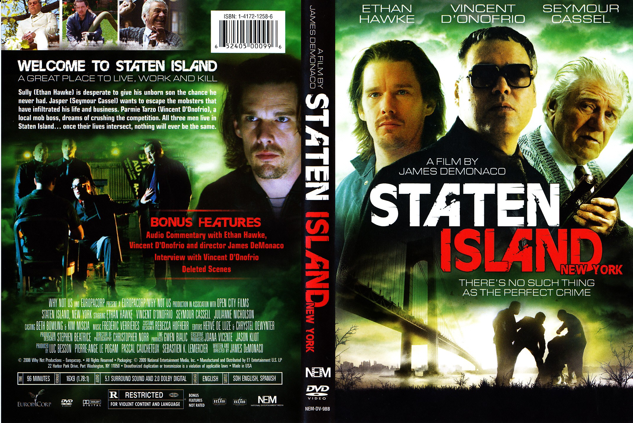 Jaquette DVD Welcome to staten island