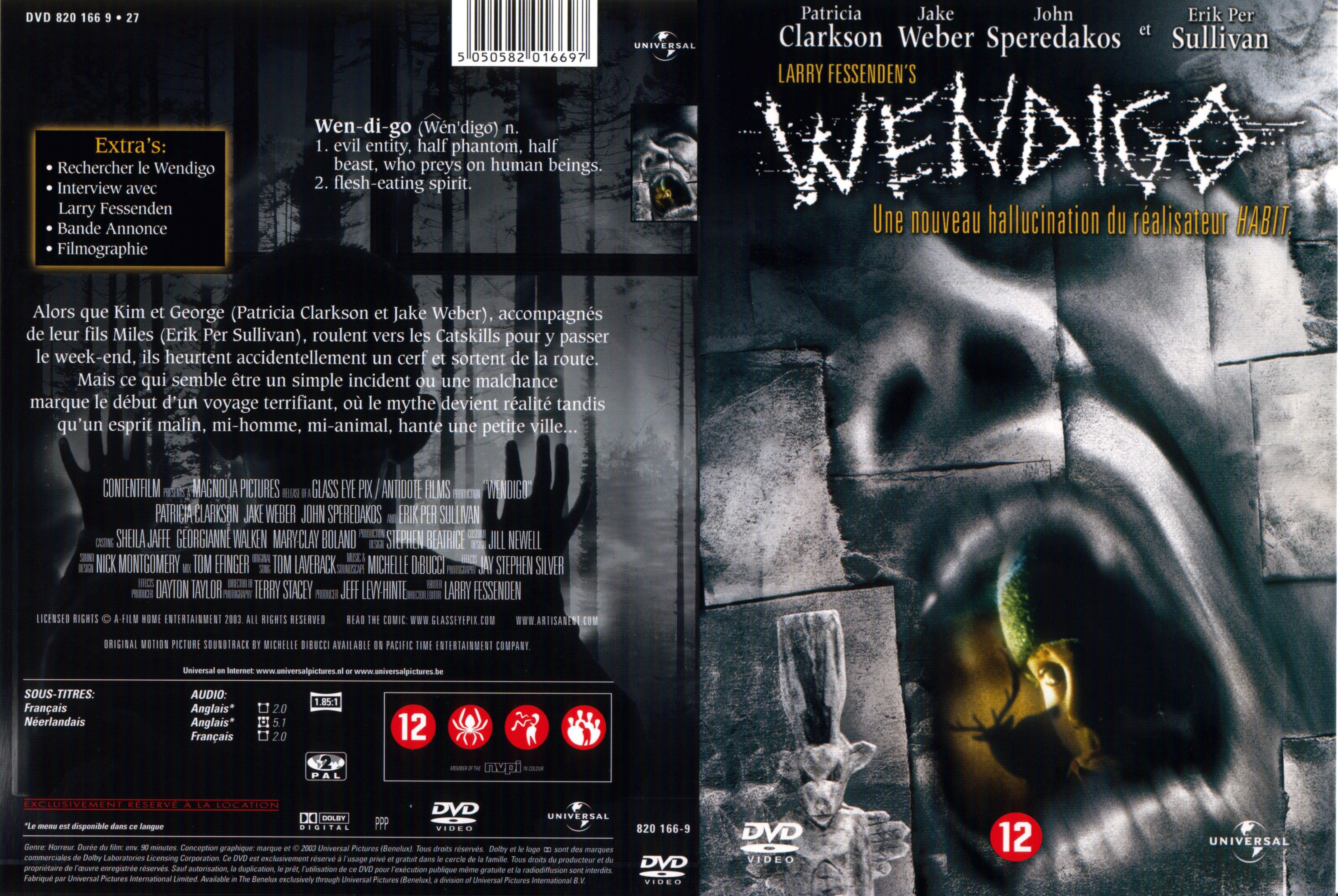 Jaquette DVD Wendigo v2