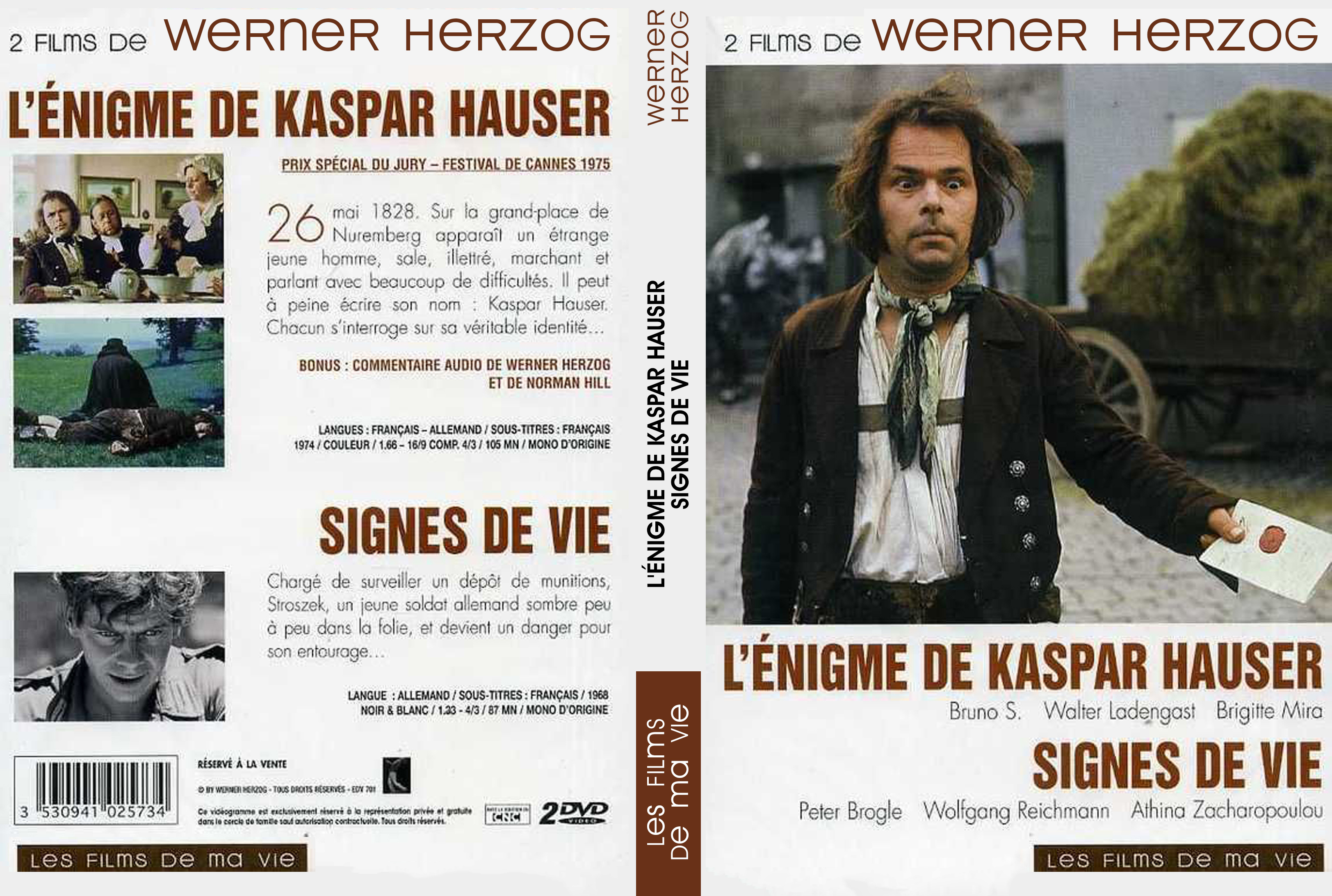 Jaquette DVD Werner Herzog - L