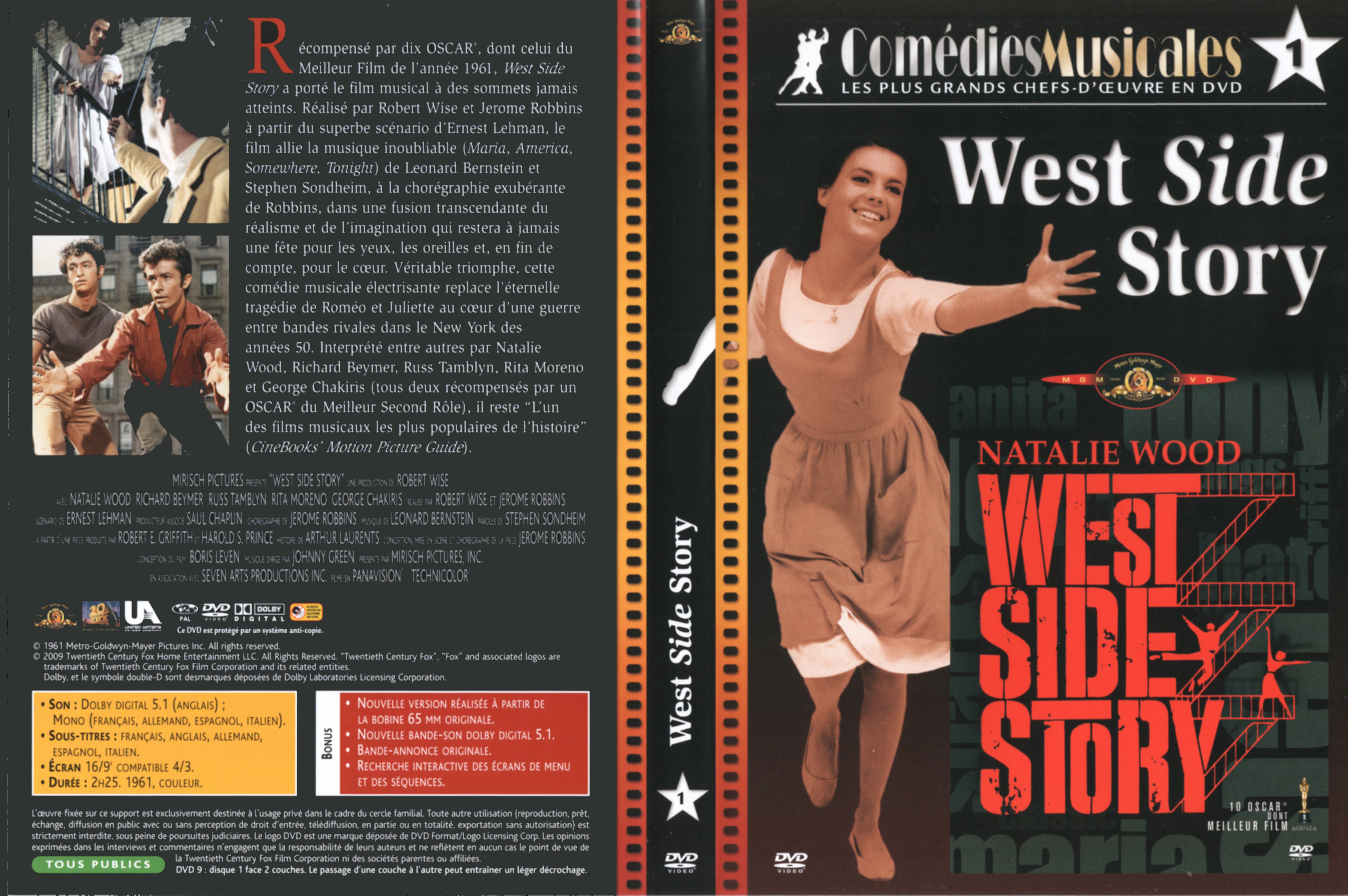 Jaquette DVD West side story v4